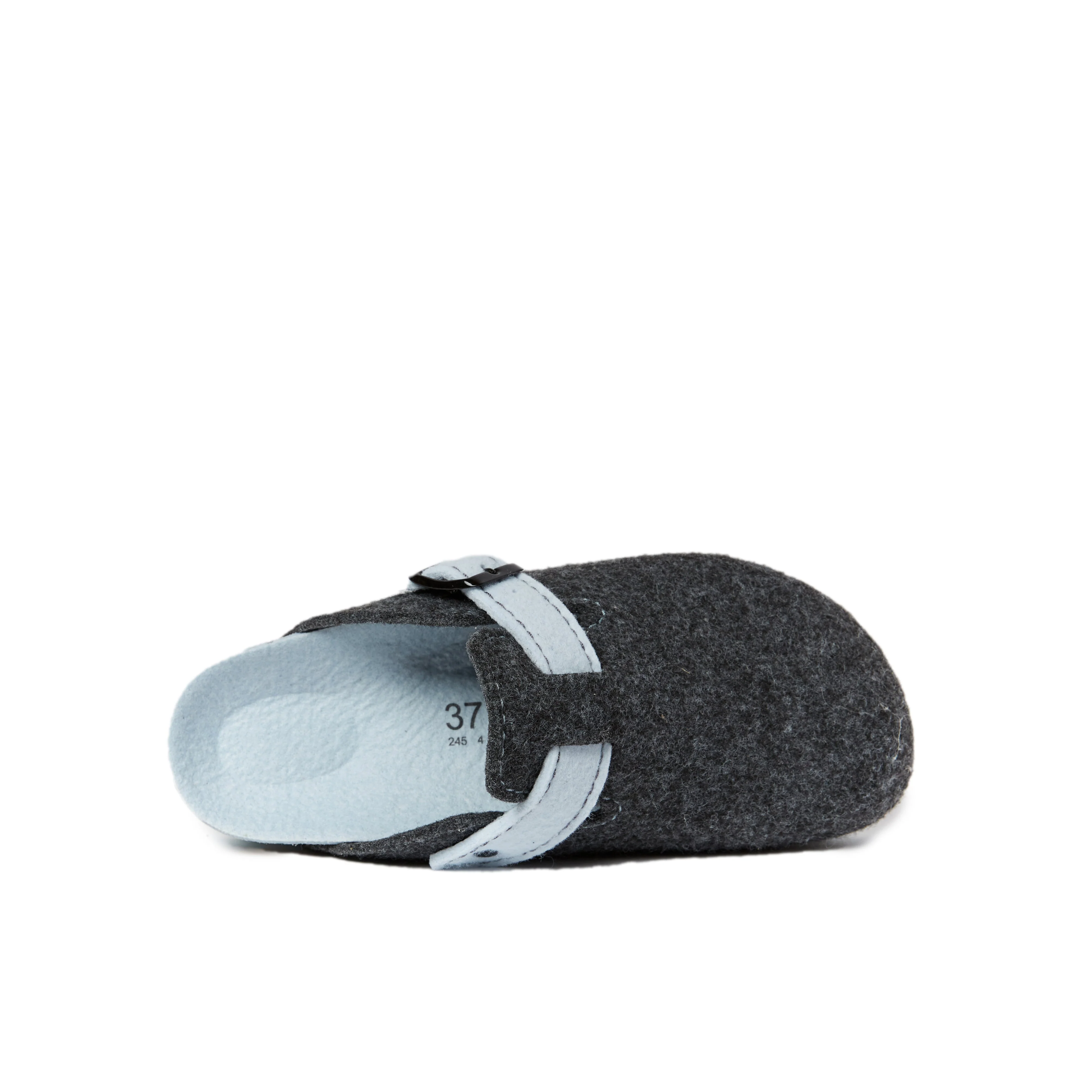 Sabots Noe Noir Gris & Light Bleu - Femme - Image 5