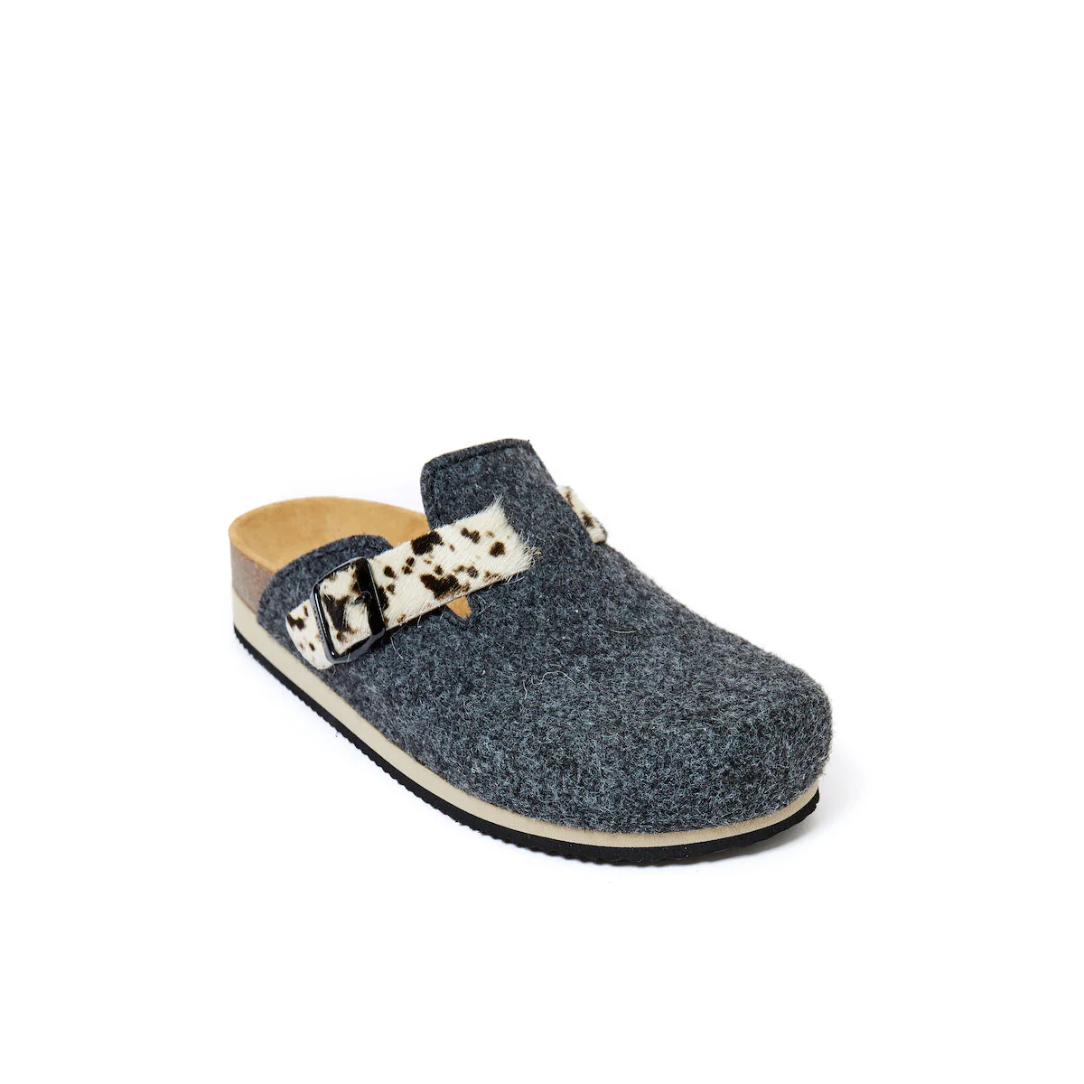 Sabots Noe Noir Gris & Dalmatian Tan - Femme - Image 2