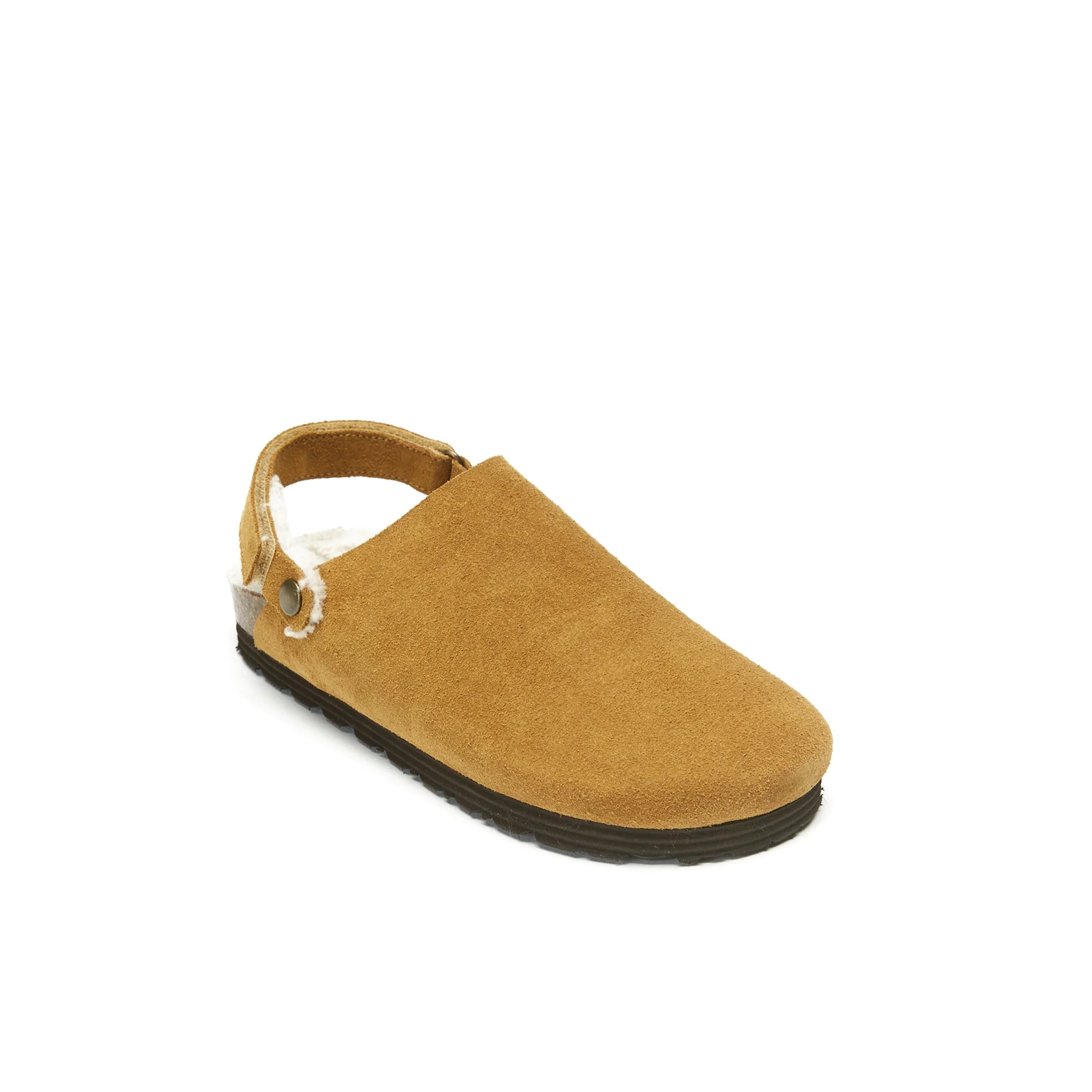 Sabots Adam Suede Whisky Marron - Femme - Image 2
