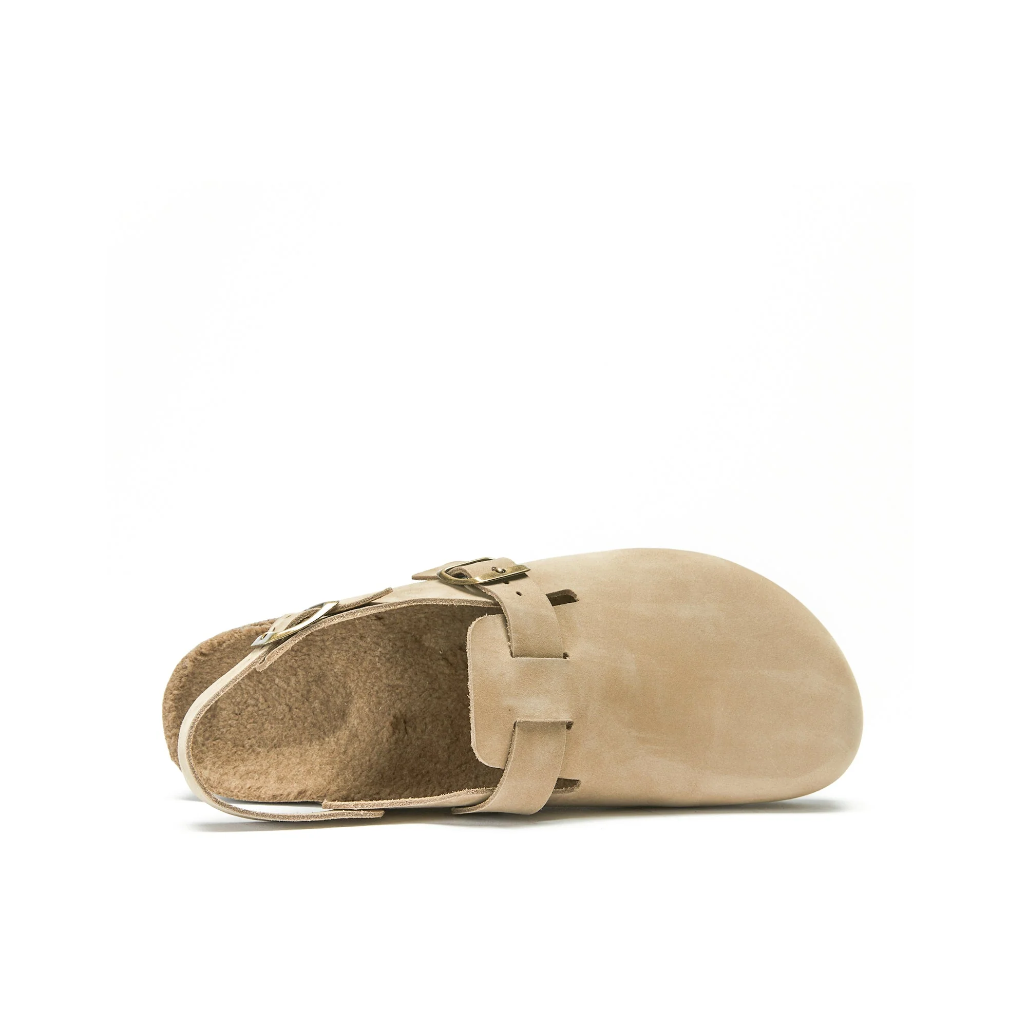 Sabots Oscar Nubuck Taupe - Femme - Image 5