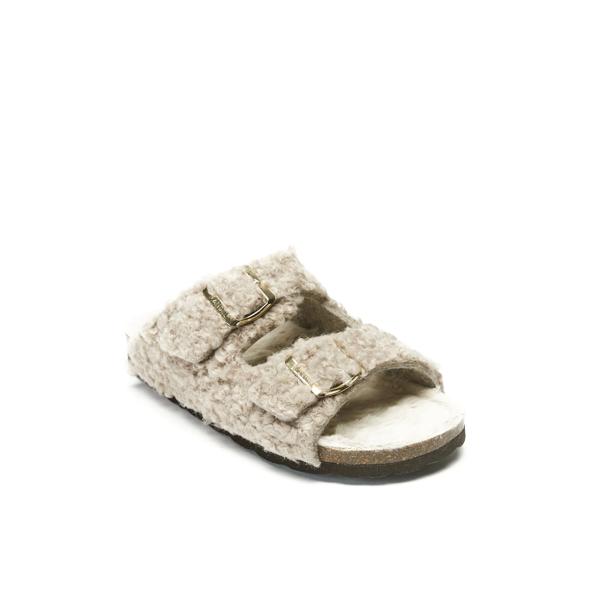 Sandales Alberto Teddy Taupe - Femme - Image 2