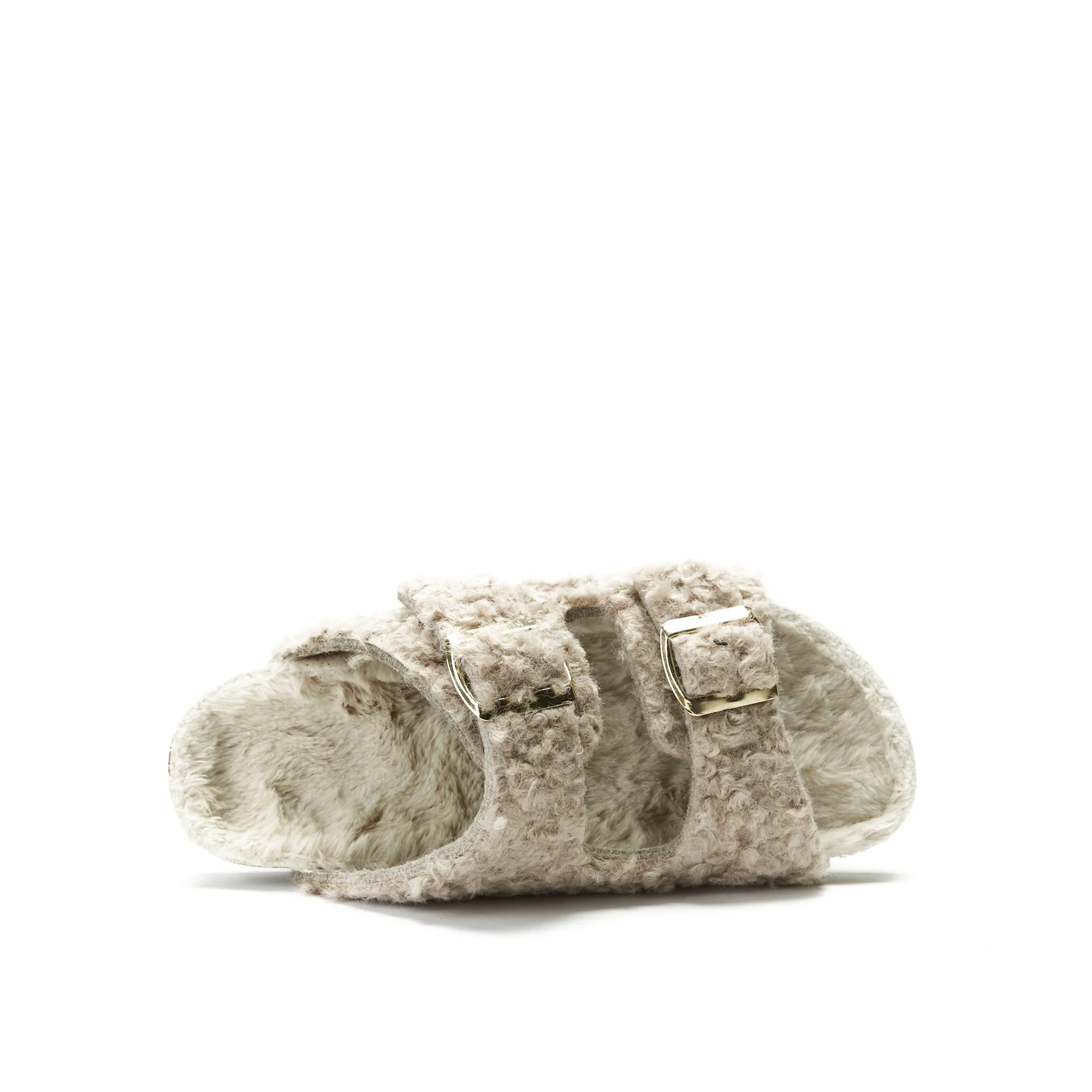 Sandales Alberto Teddy Taupe - Femme - Image 5