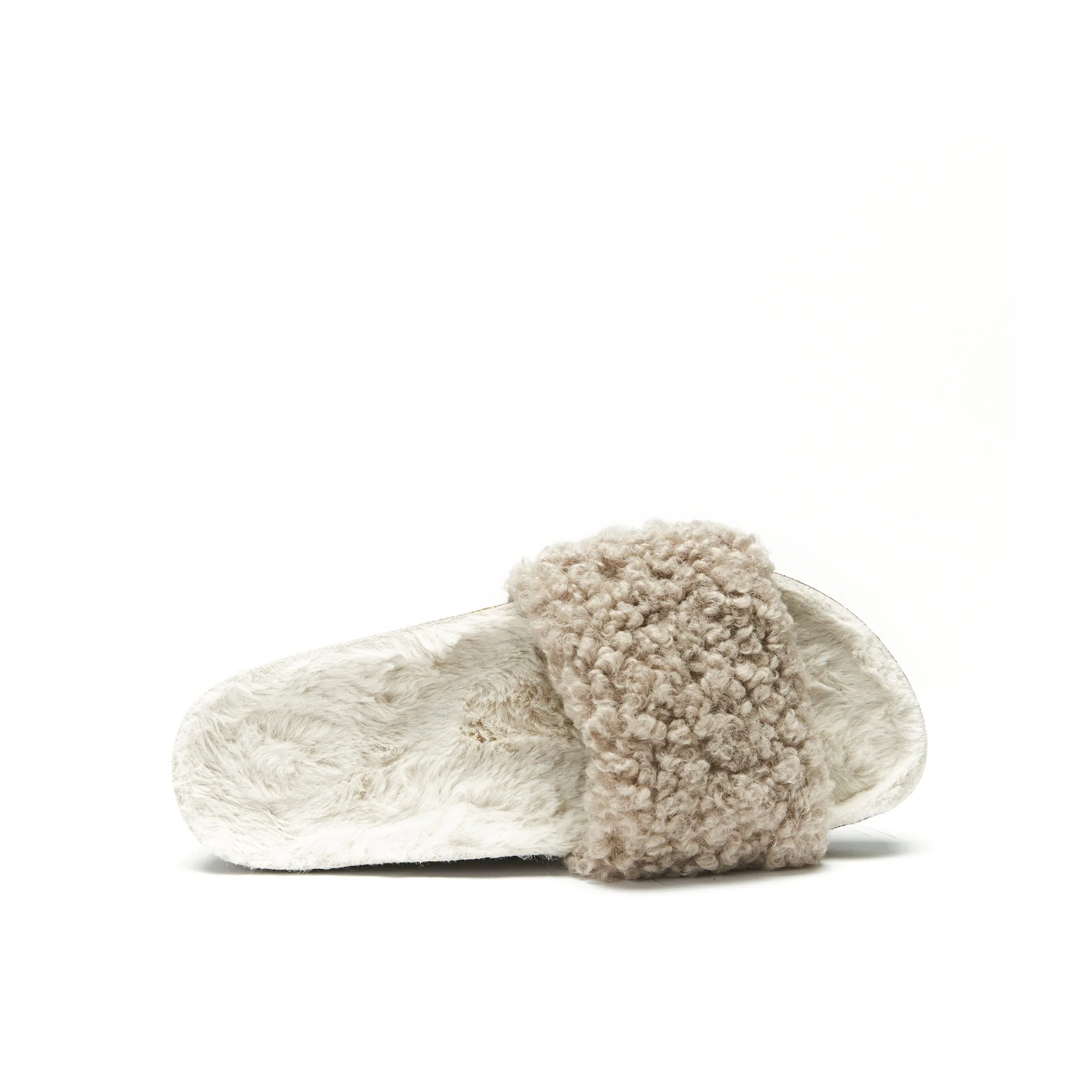 Sandales Laia Teddy Taupe - Femme - Image 5