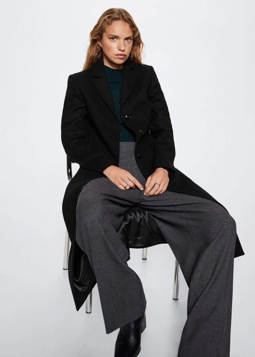 Manteau Dalmata - Noir - Image 4