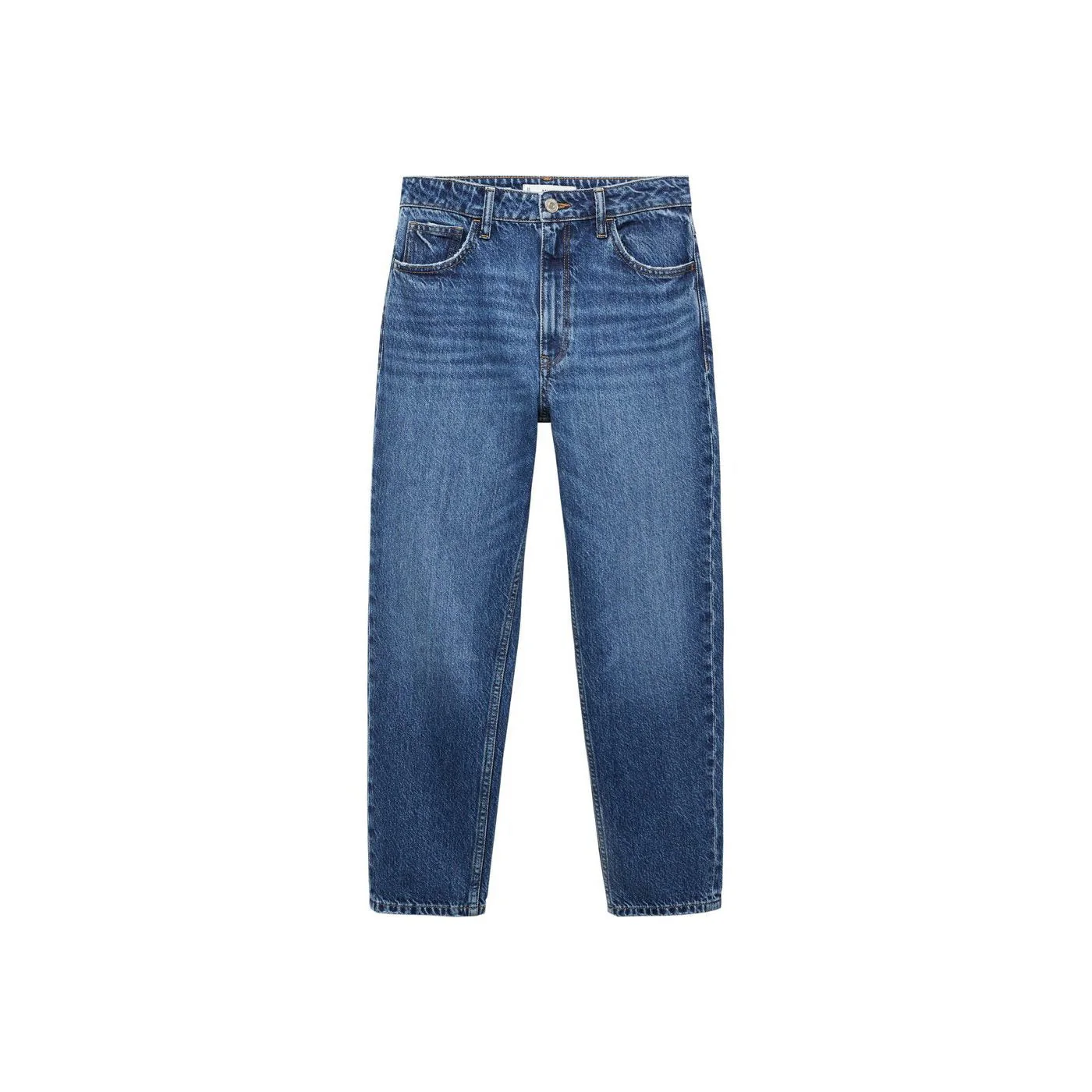 Jean Mom Taille Haute - Dark Blue - Image 10
