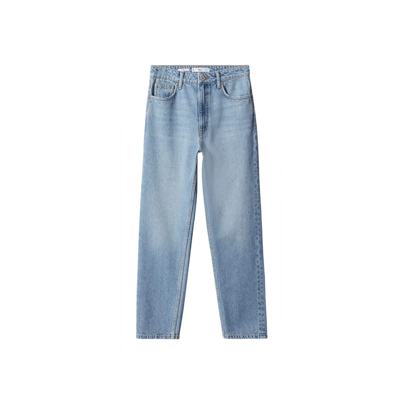 Jean Mom Taille Haute - Medium Blue - Image 11