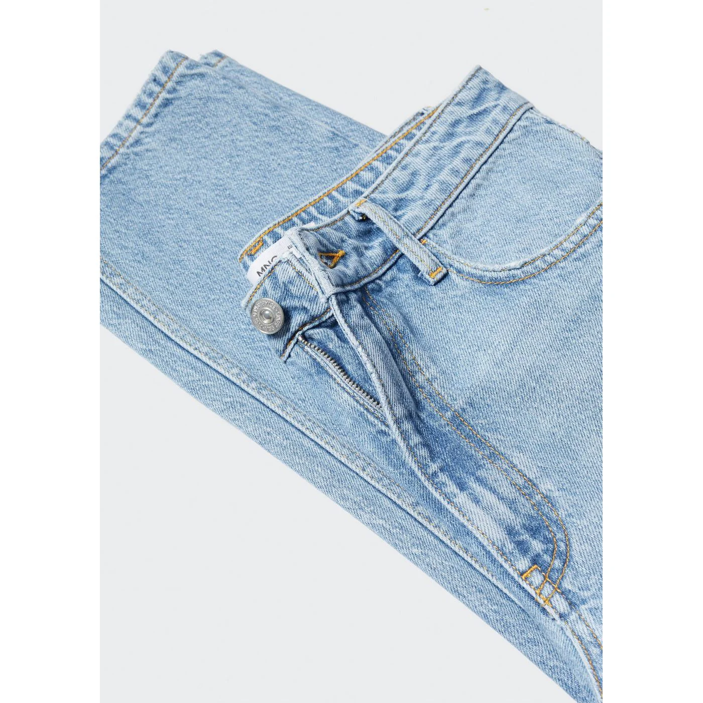 Jean Mom Taille Haute - Medium Blue - Image 9