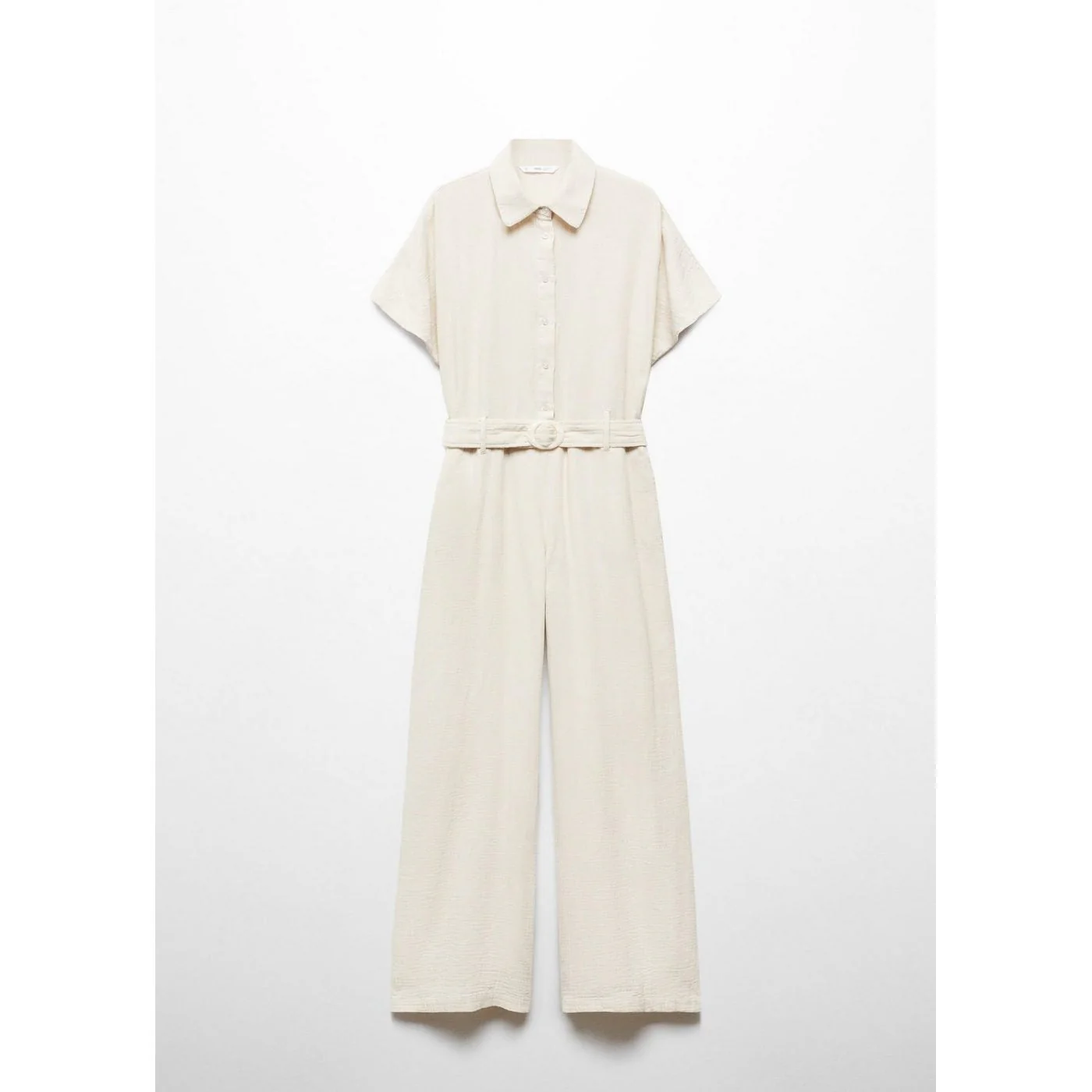 Combinaison Avec Ceinture - Ecru - Image 6