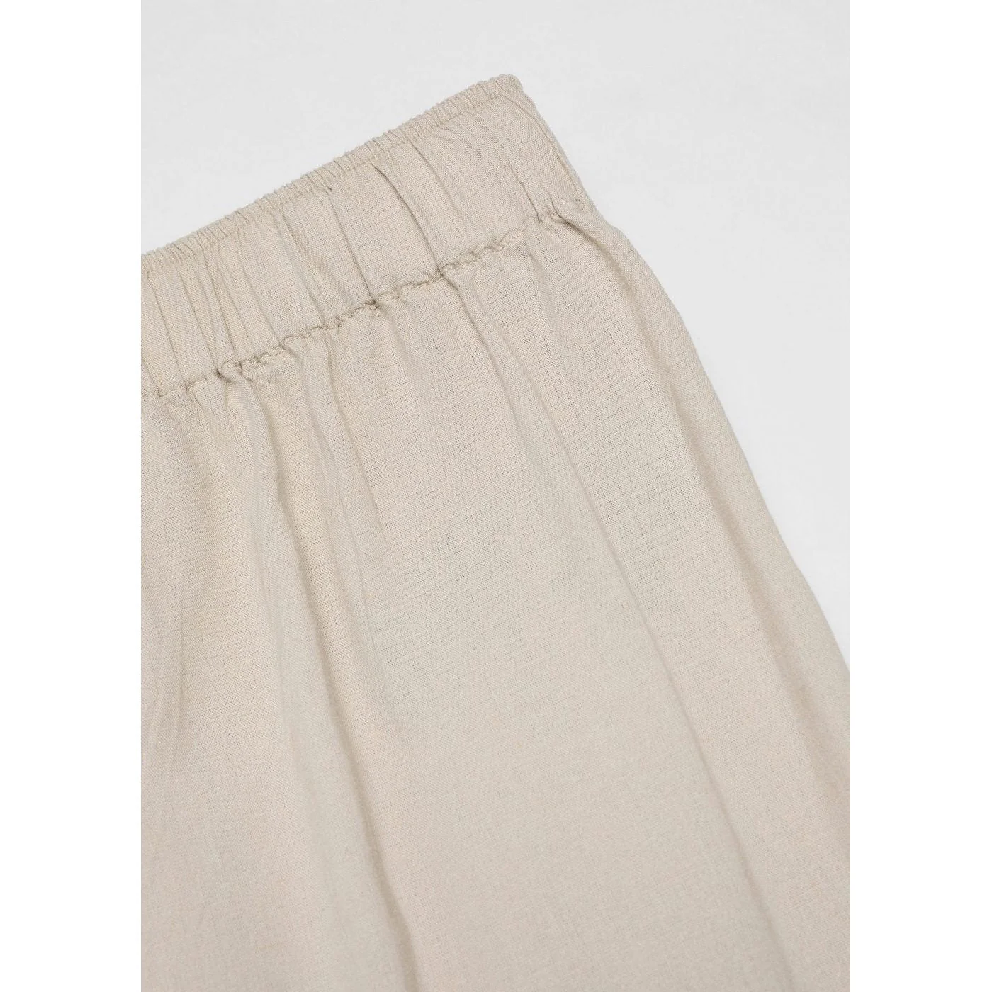 Pantalon Wideleg Lin - Beige - Image 6