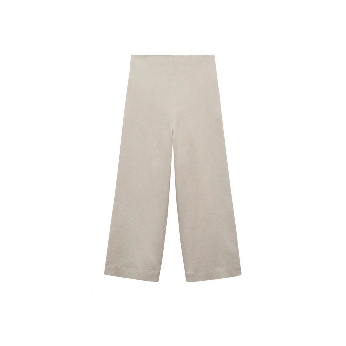 Pantalon Wideleg Lin - Beige - Image 8