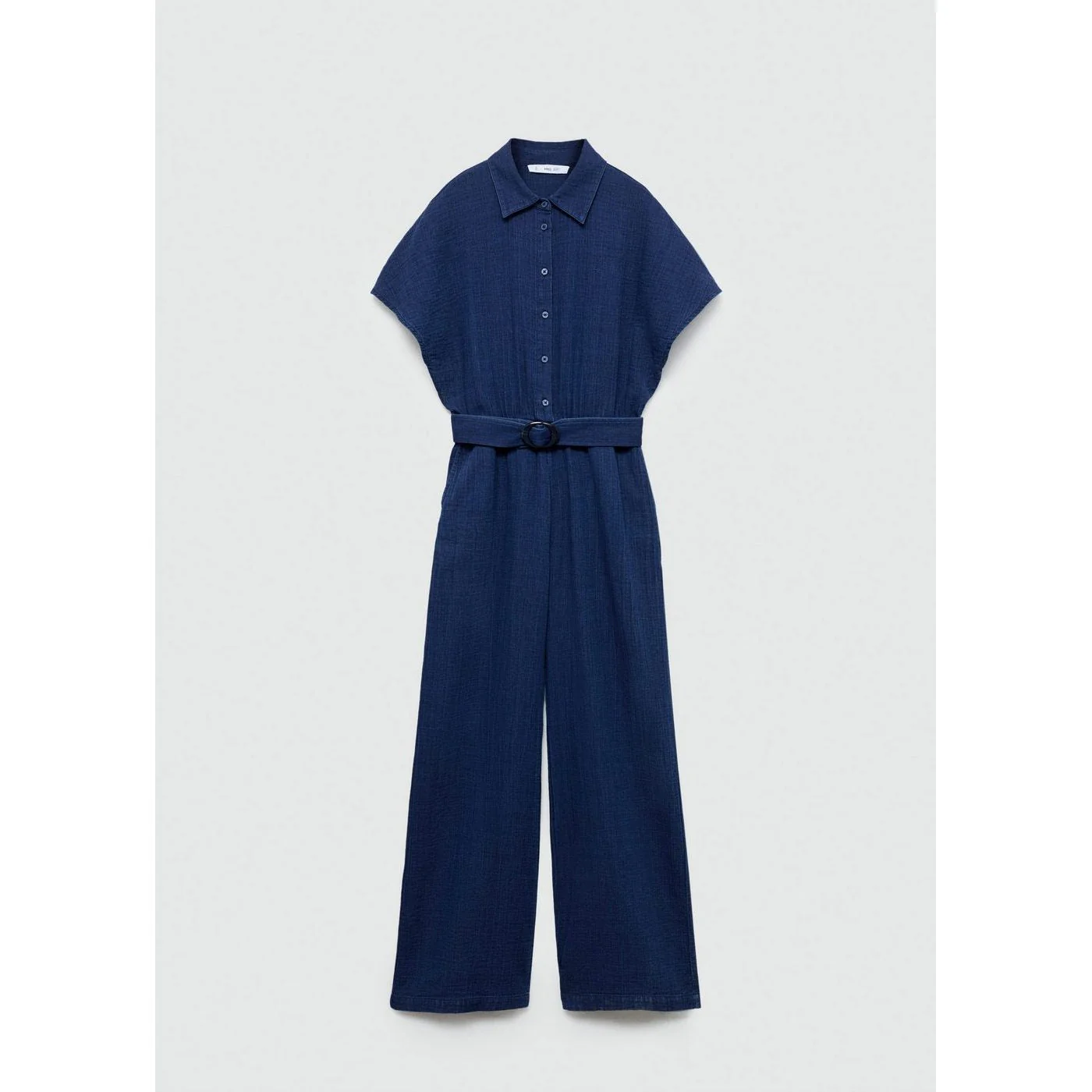 Combinaison Chemise En Jean - Night Blue - Image 10