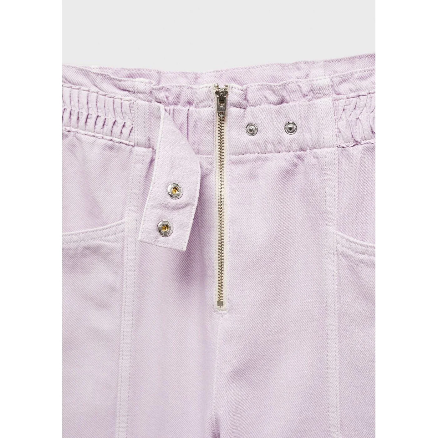 Jean Slouchy Taille élastique - Light/Pastel Purple - Image 7