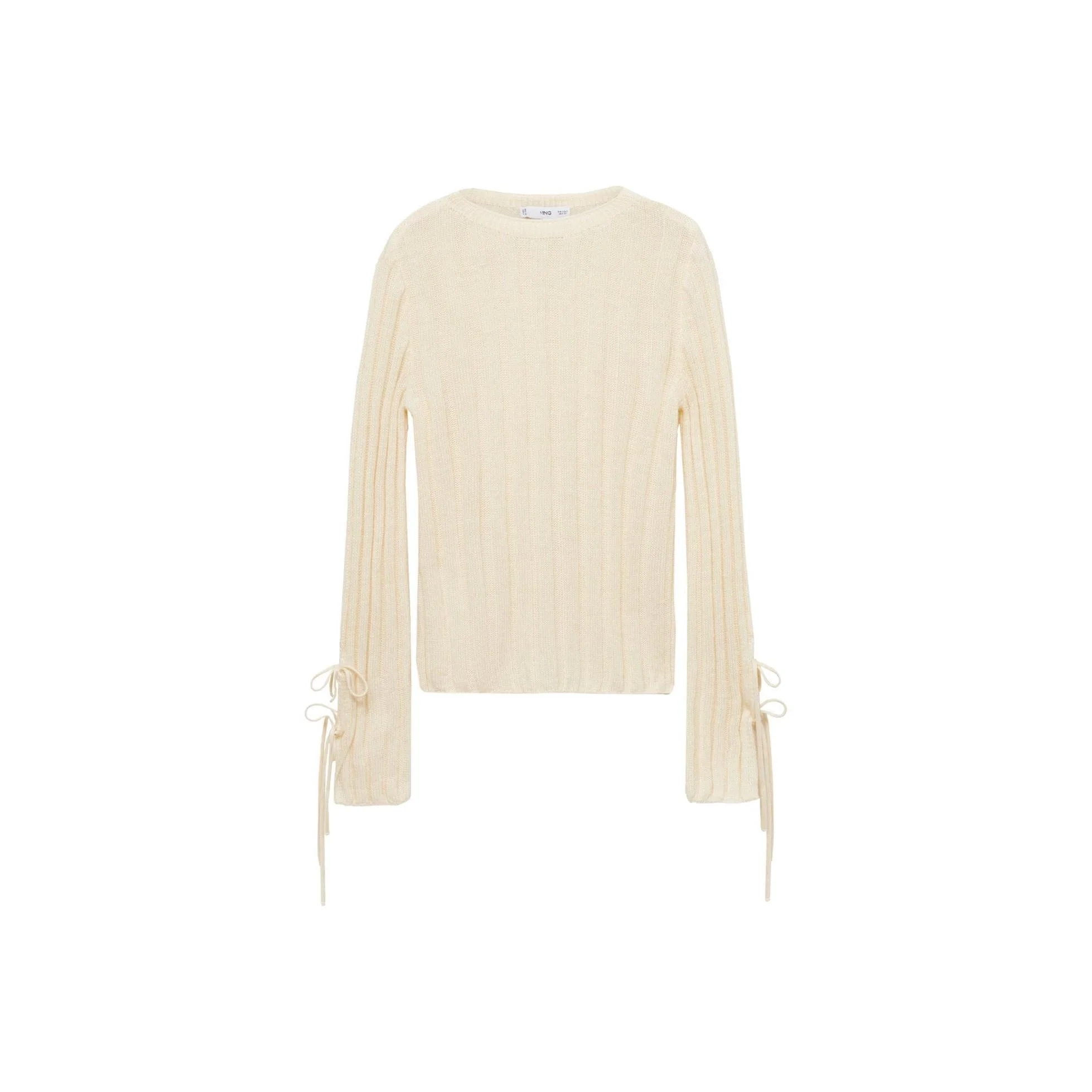Pull-Over Côtelé - Ecru - Image 3
