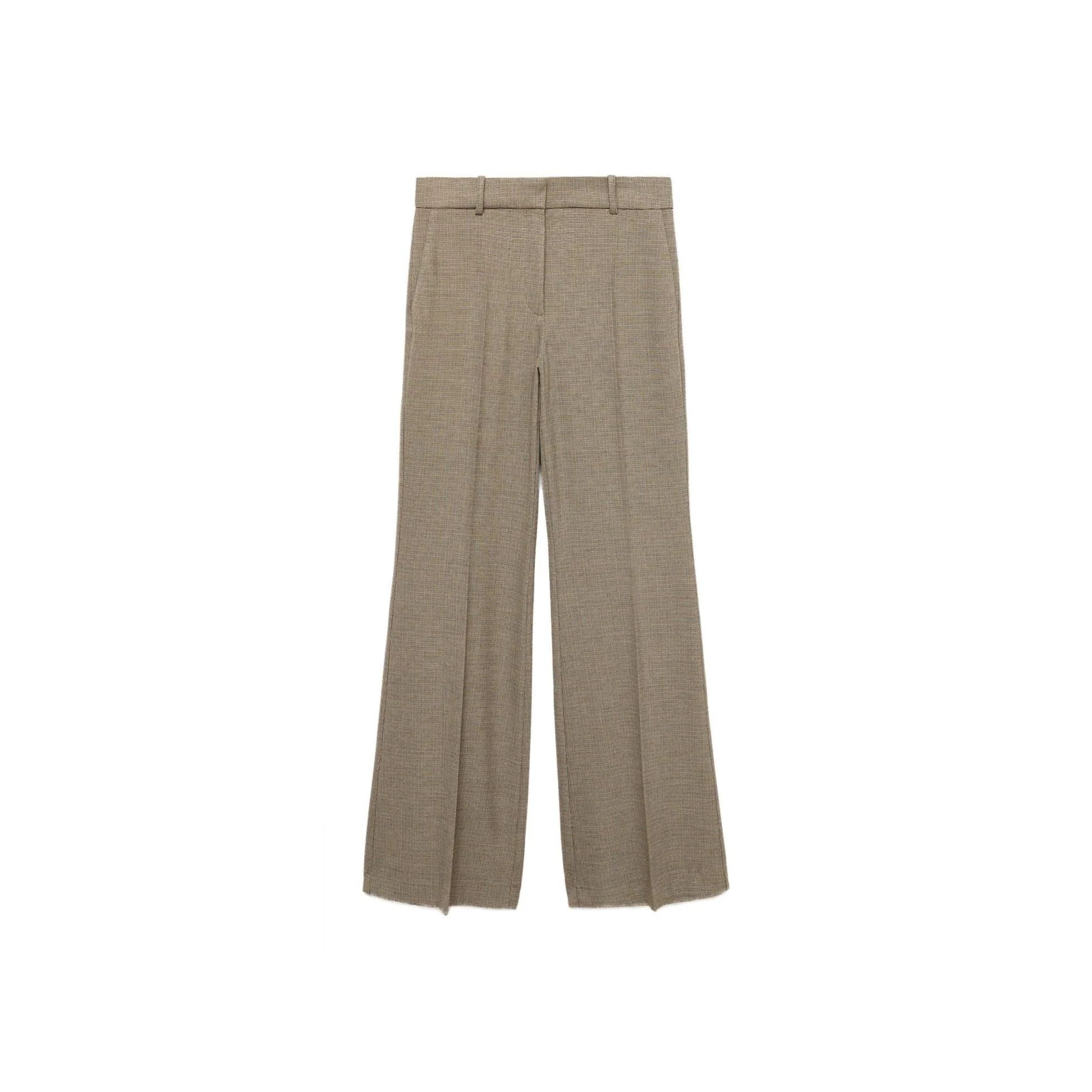 Pantalon De Costume Flare - Khaki - Image 3