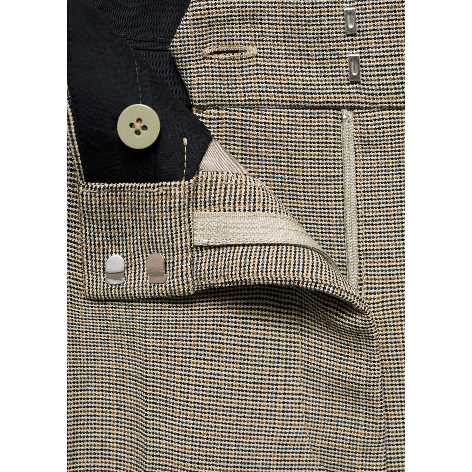 Pantalon De Costume Flare - Khaki - Image 9