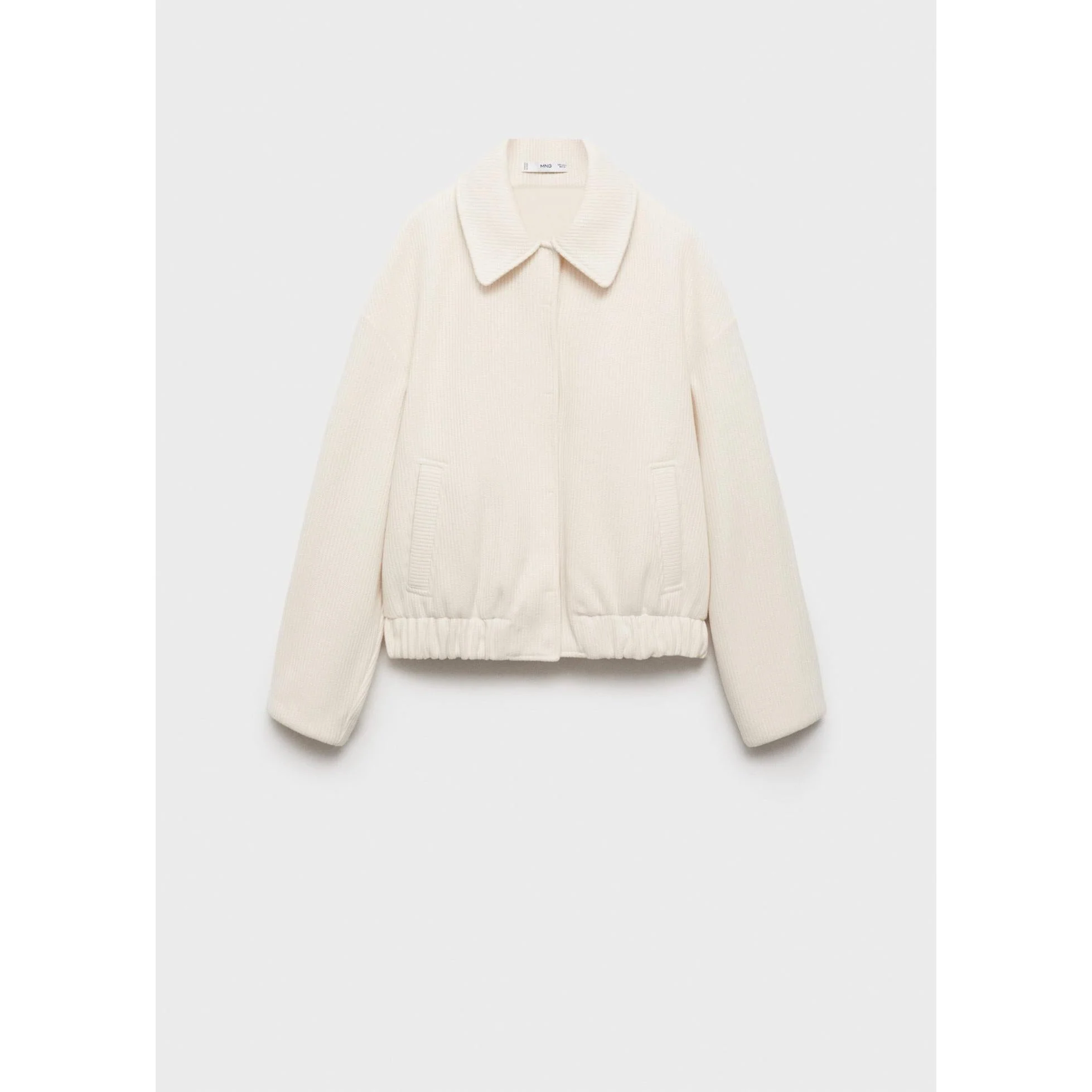 Veste Maille Poches - Off White - Image 2