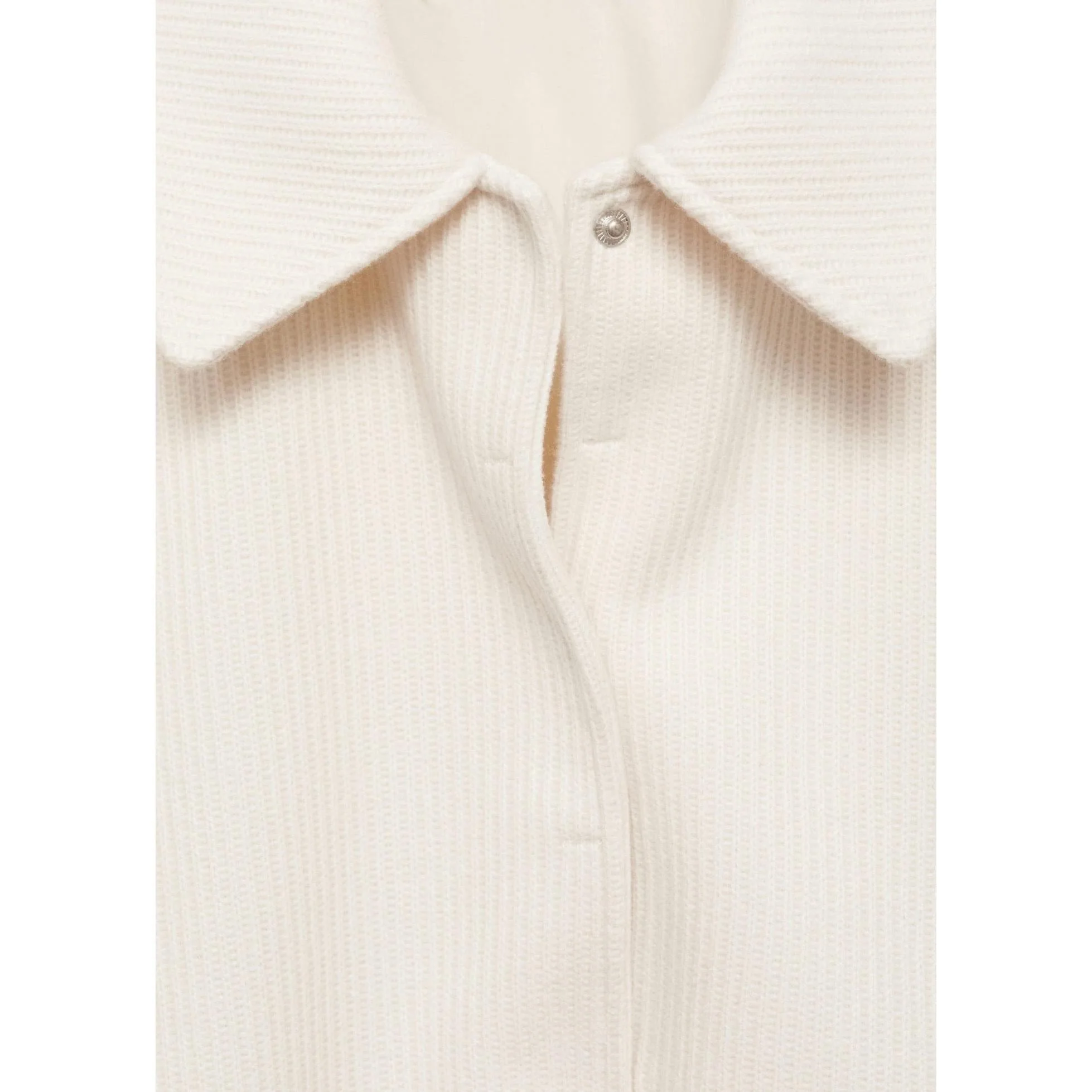 Veste Maille Poches - Off White - Image 5