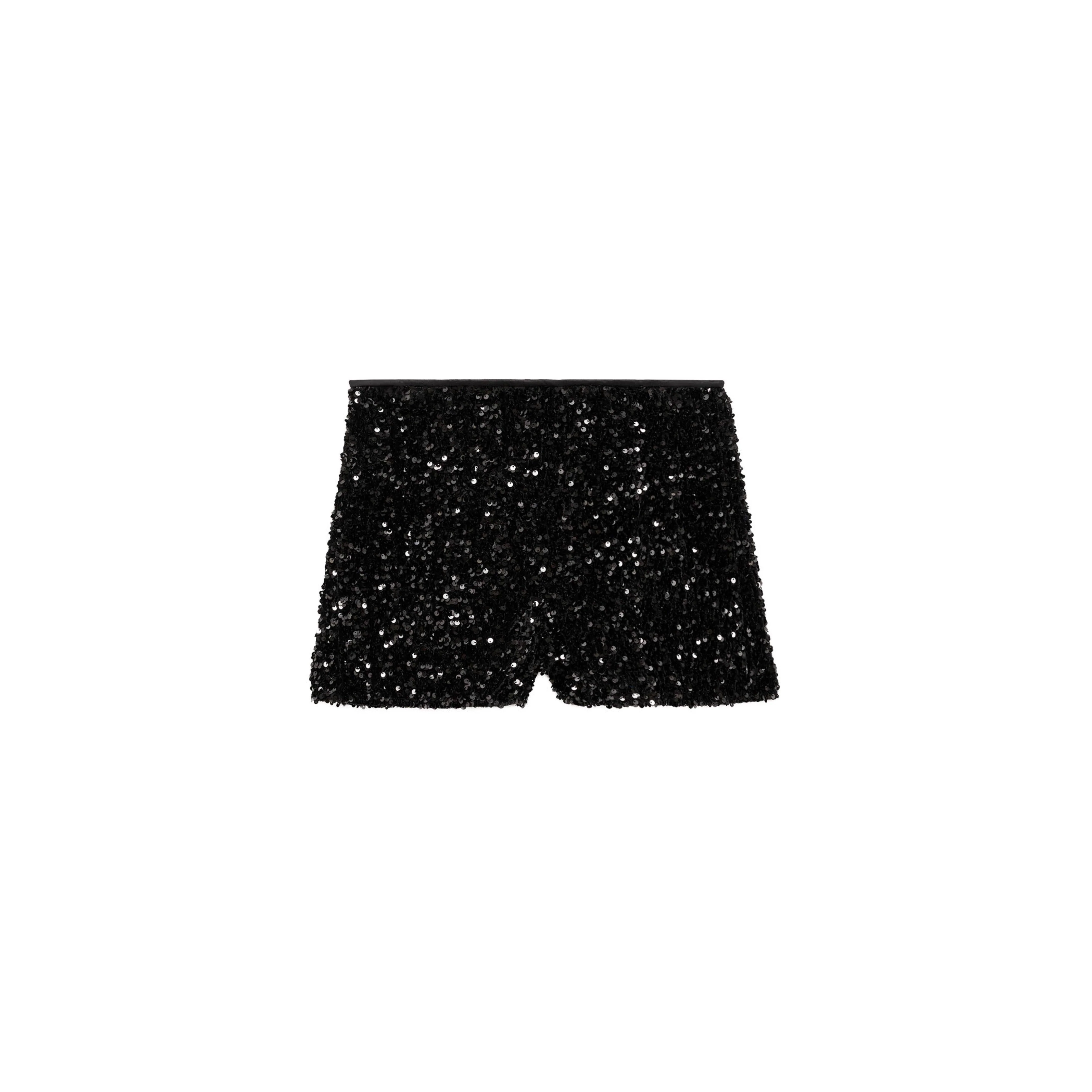 Short Sequins - Black - Image 3