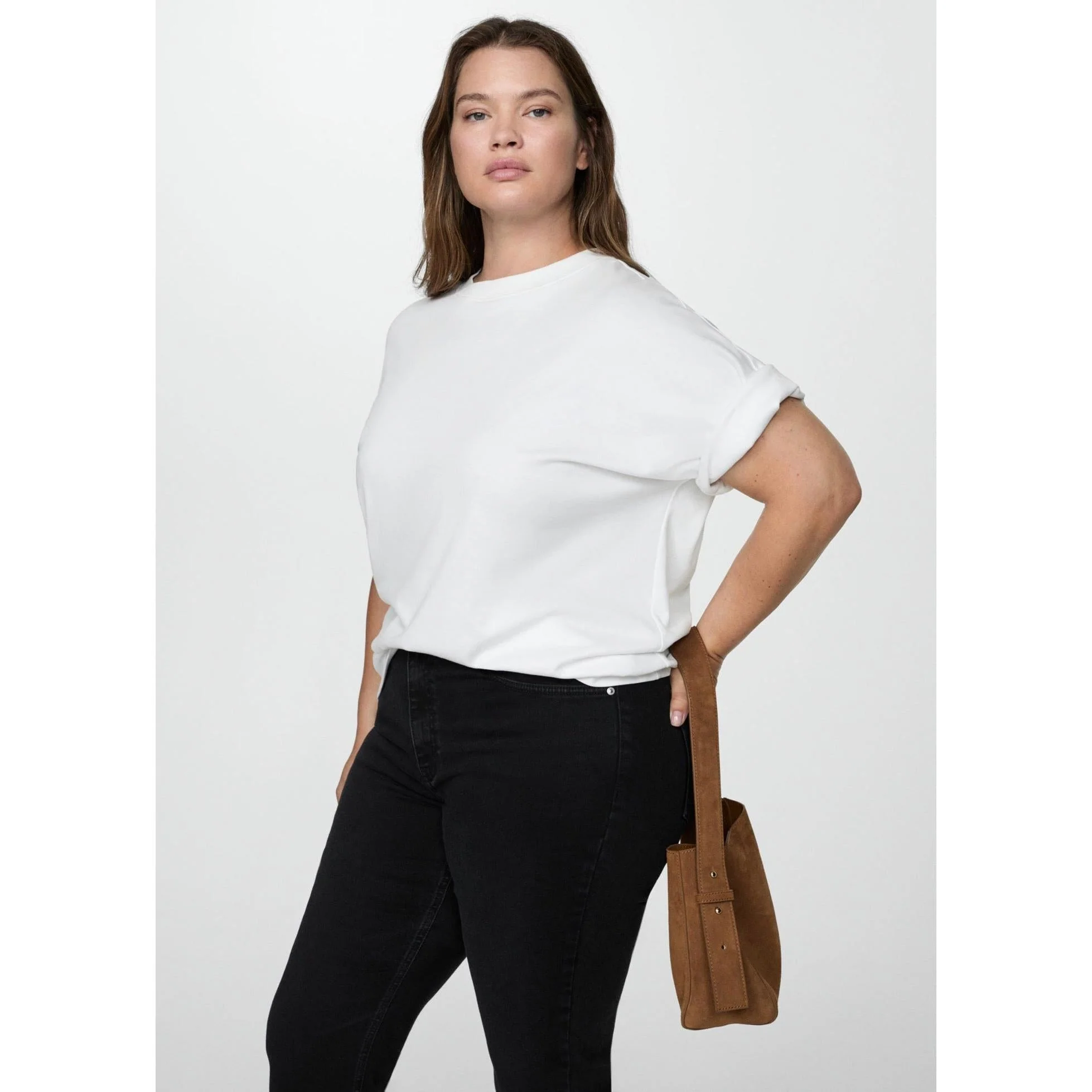 Jean Sienna Flare Crop - Black Denim - Image 7