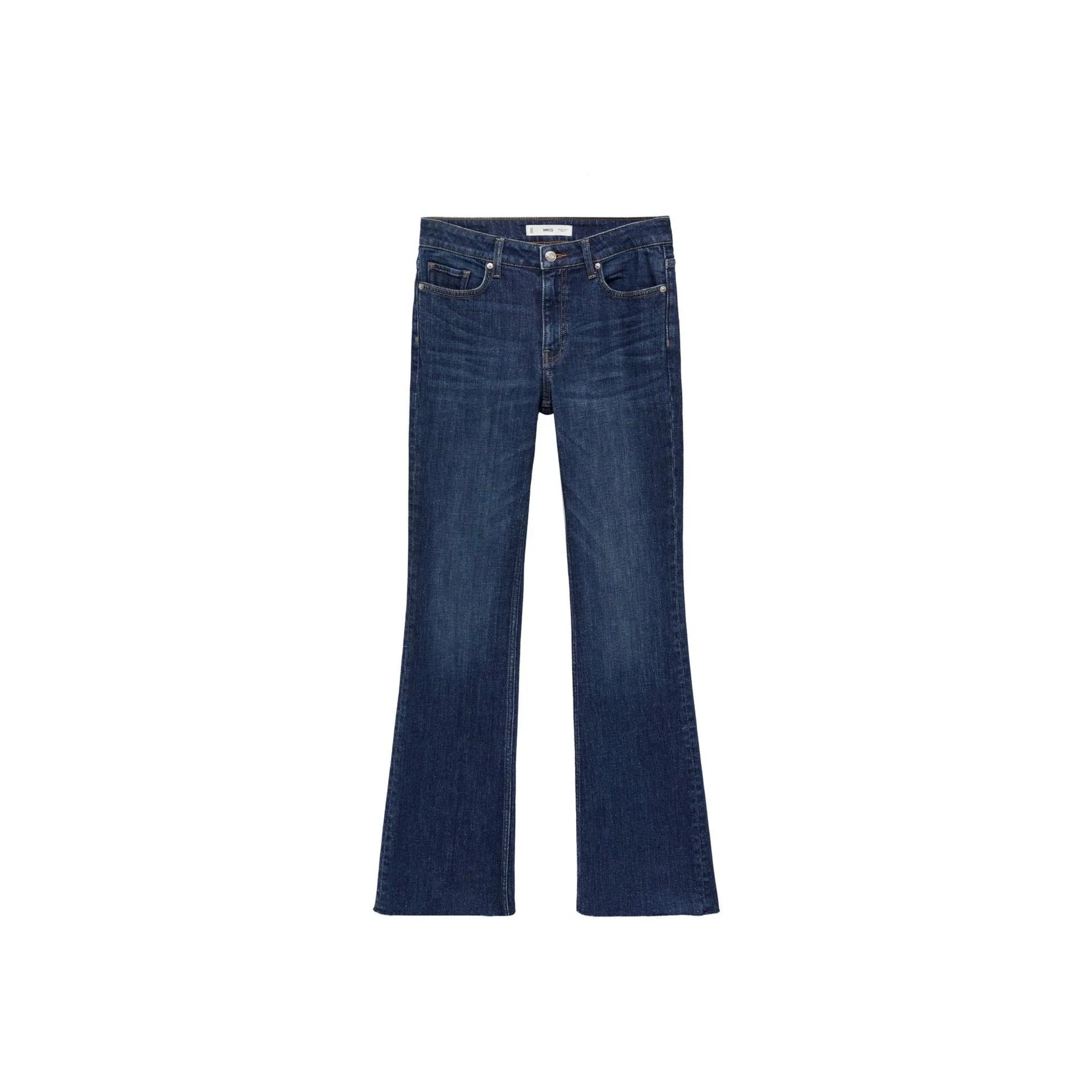 Jeans Flare Taille Normale - Black Denim - Image 3