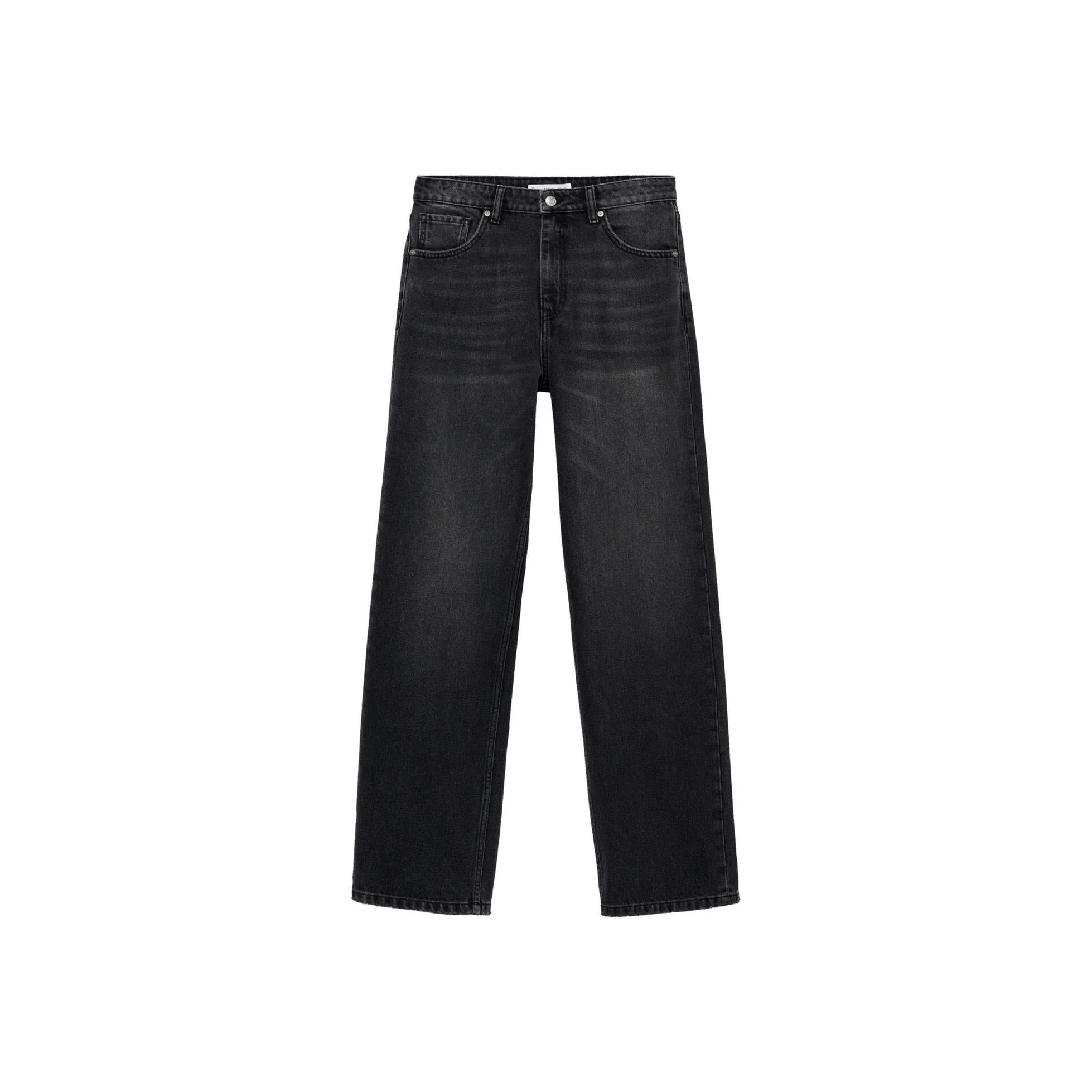 Jean Miami Droit Taille Normale - Black Denim - Image 3