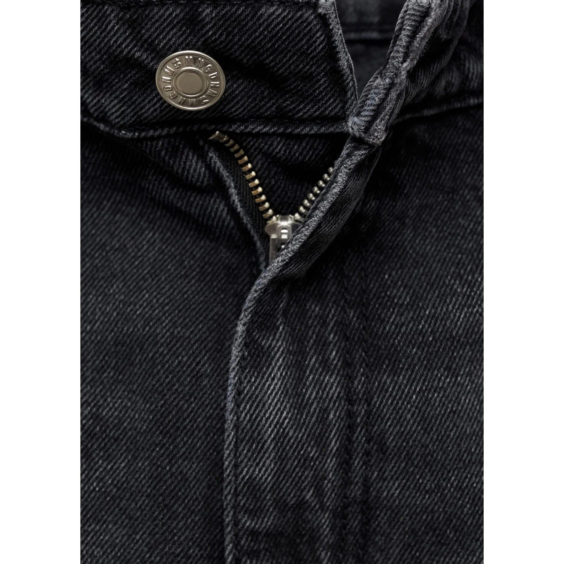 Jean Miami Droit Taille Normale - Black Denim - Image 8
