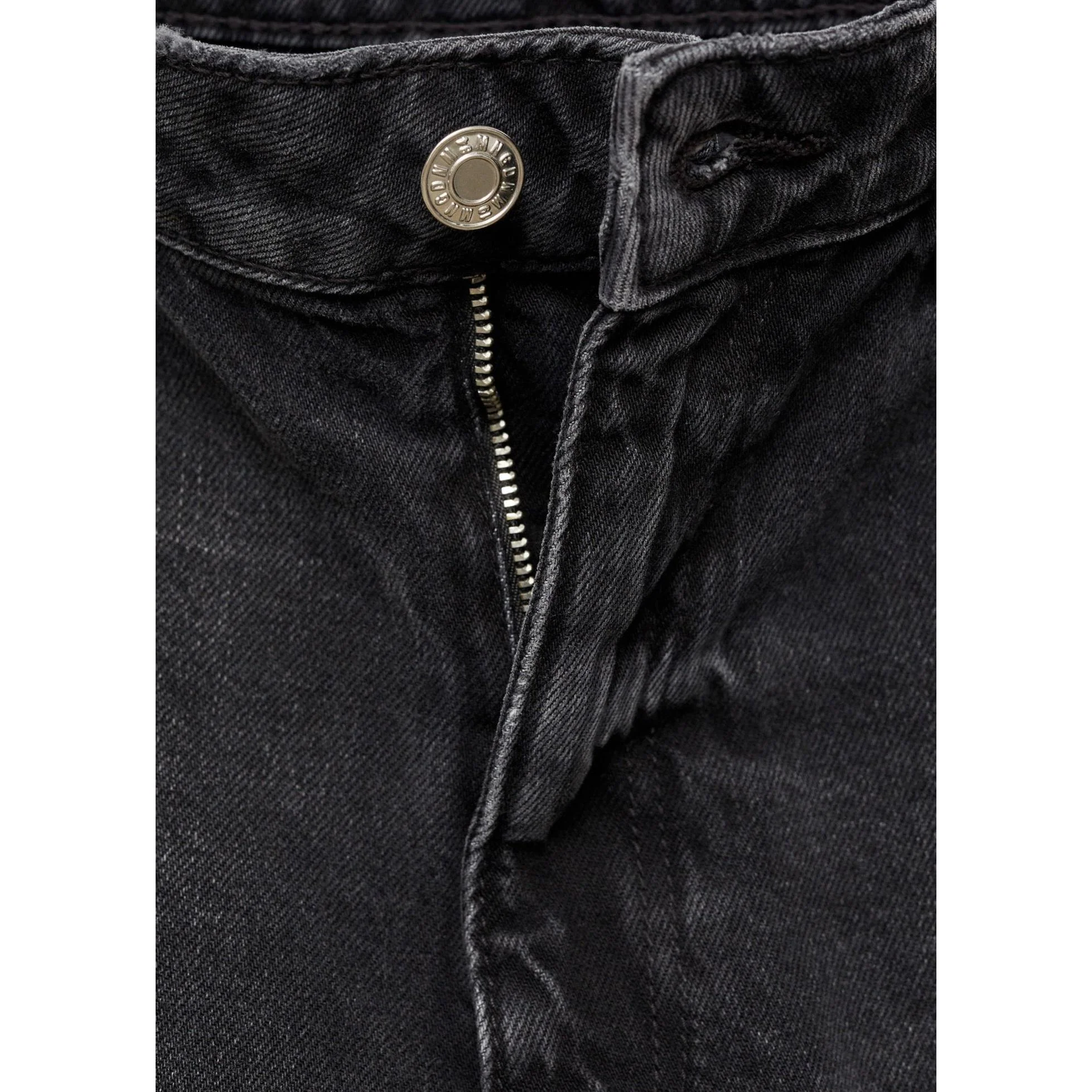 Jean Mom2000 Mom Taille Haute - Black Denim - Image 10