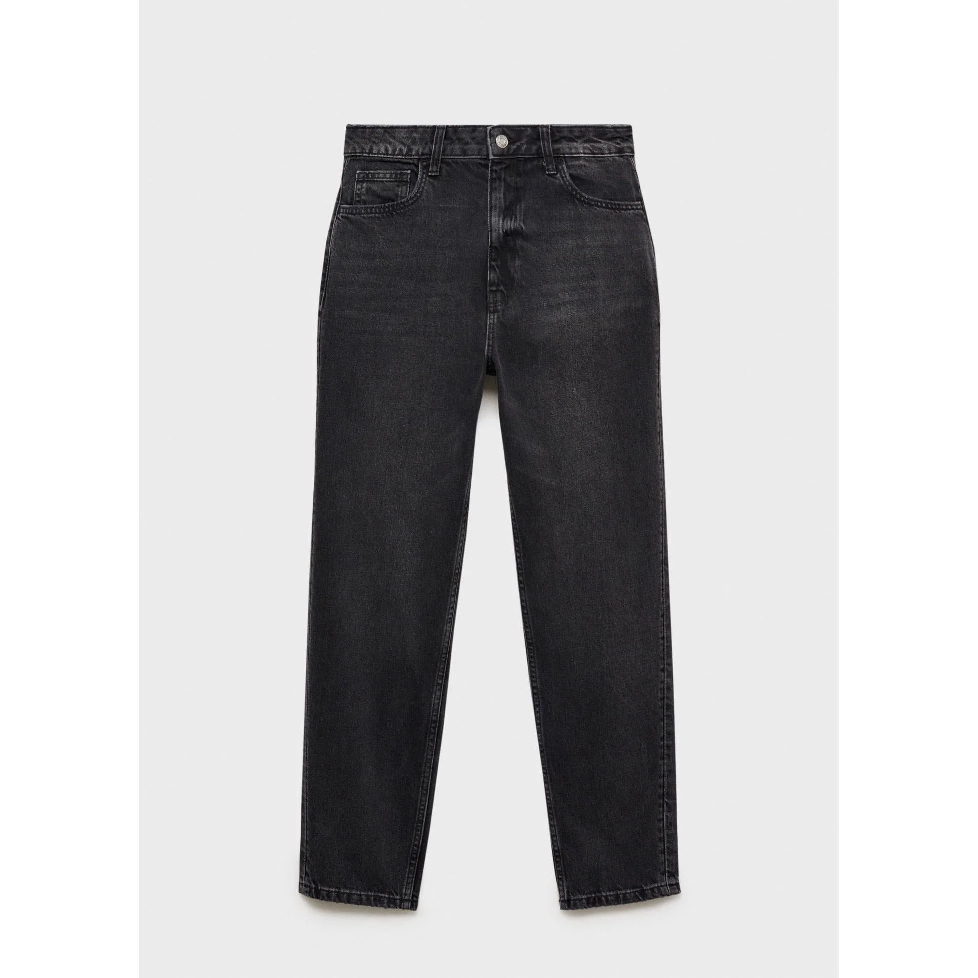 Jean Mom2000 Mom Taille Haute - Black Denim - Image 2