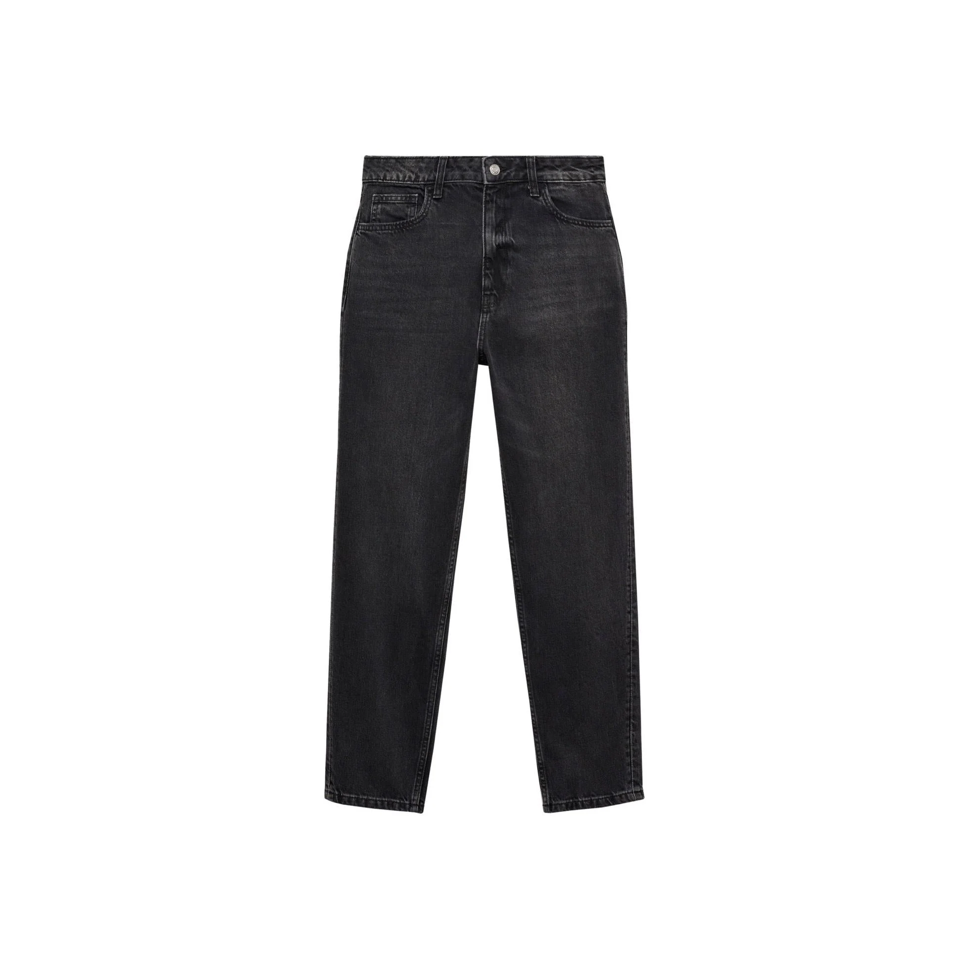 Jean Mom2000 Mom Taille Haute - Black Denim - Image 3