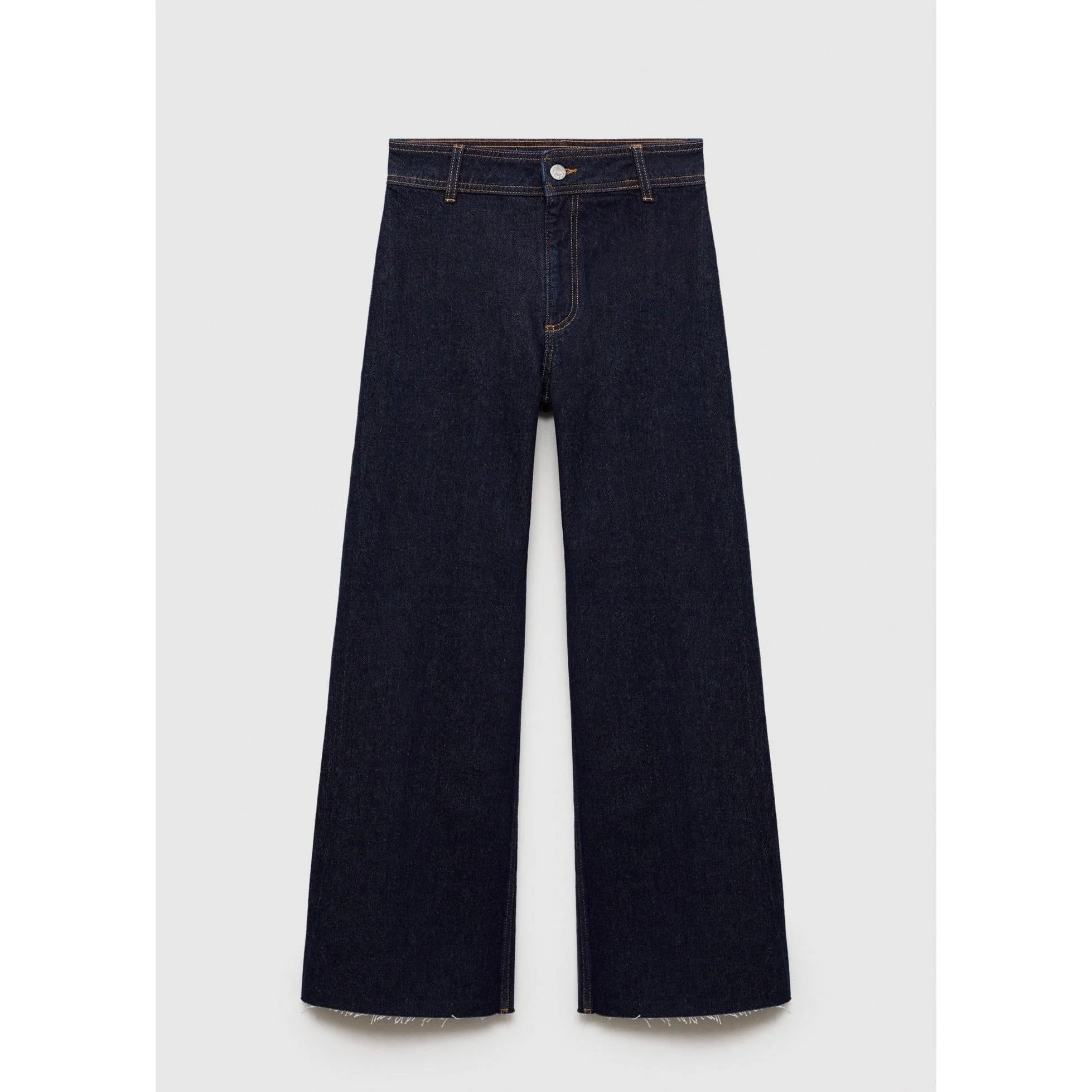 Jean Catherin Style Jupe-Culotte Rinse Wash - Open Blue - Image 2
