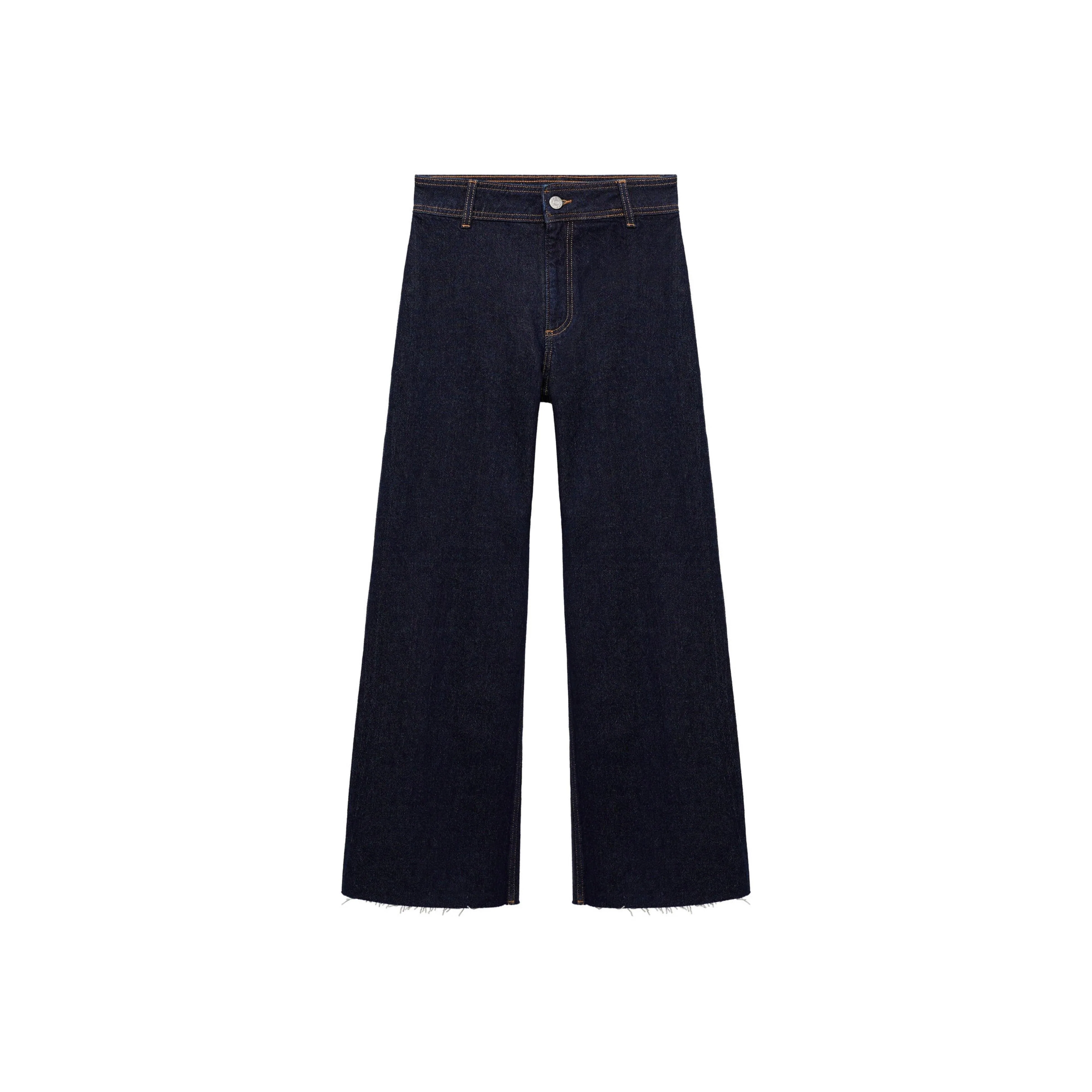 Jean Catherin Style Jupe-Culotte Rinse Wash - Open Blue - Image 3