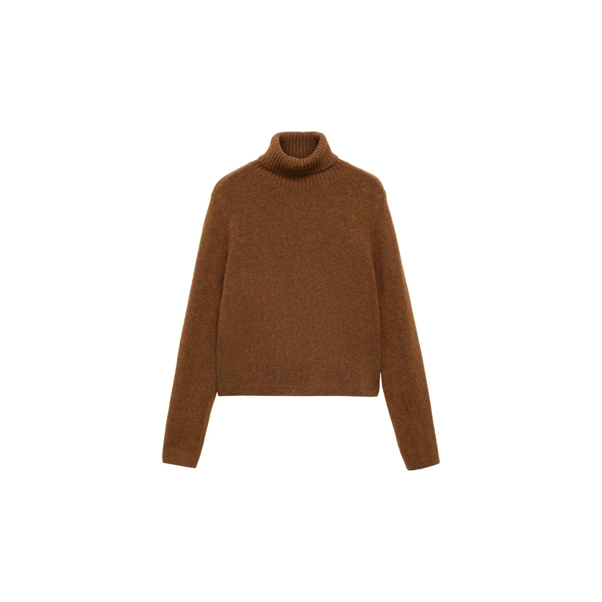 Pull-Over À Col Roulé - Chocolate - Image 3