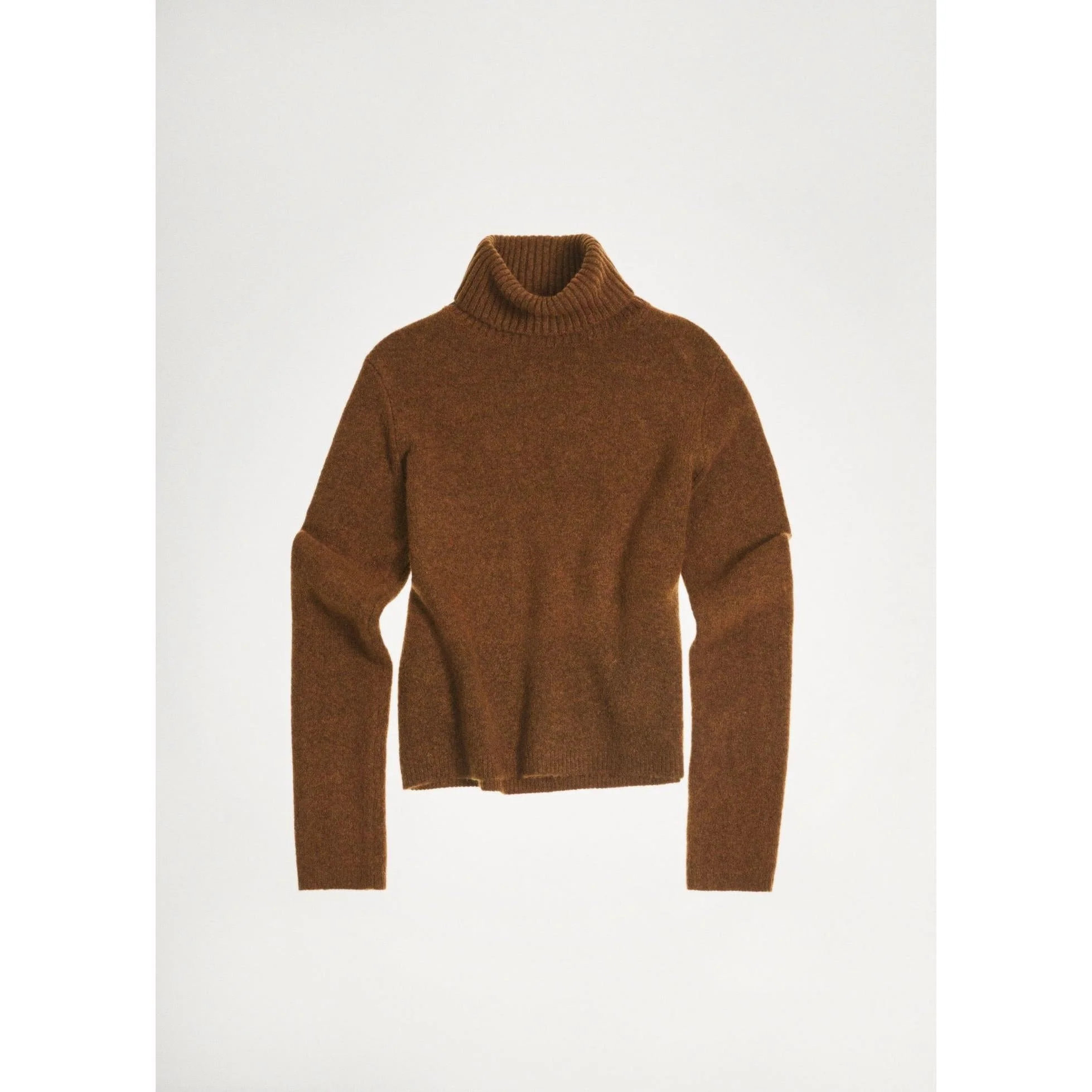 Pull-Over À Col Roulé - Chocolate - Image 4