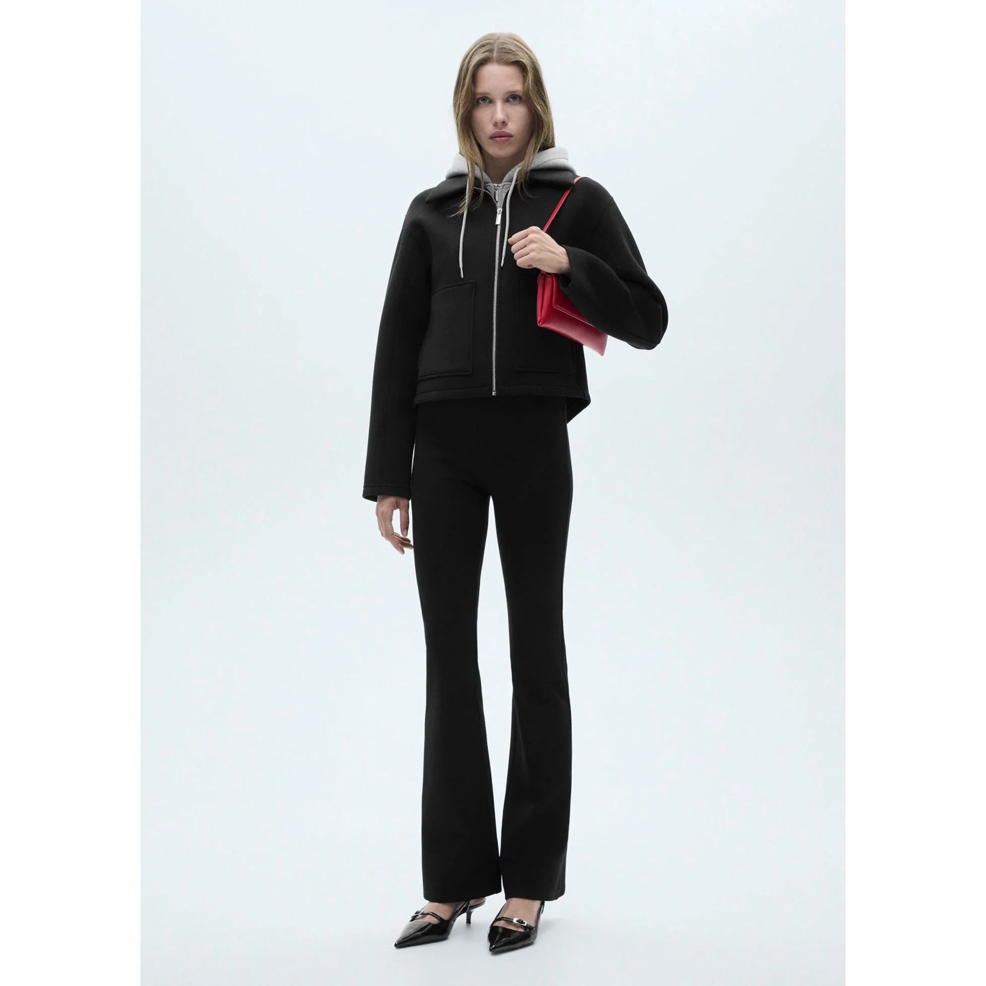 Legging Évasé - Black - Image 10