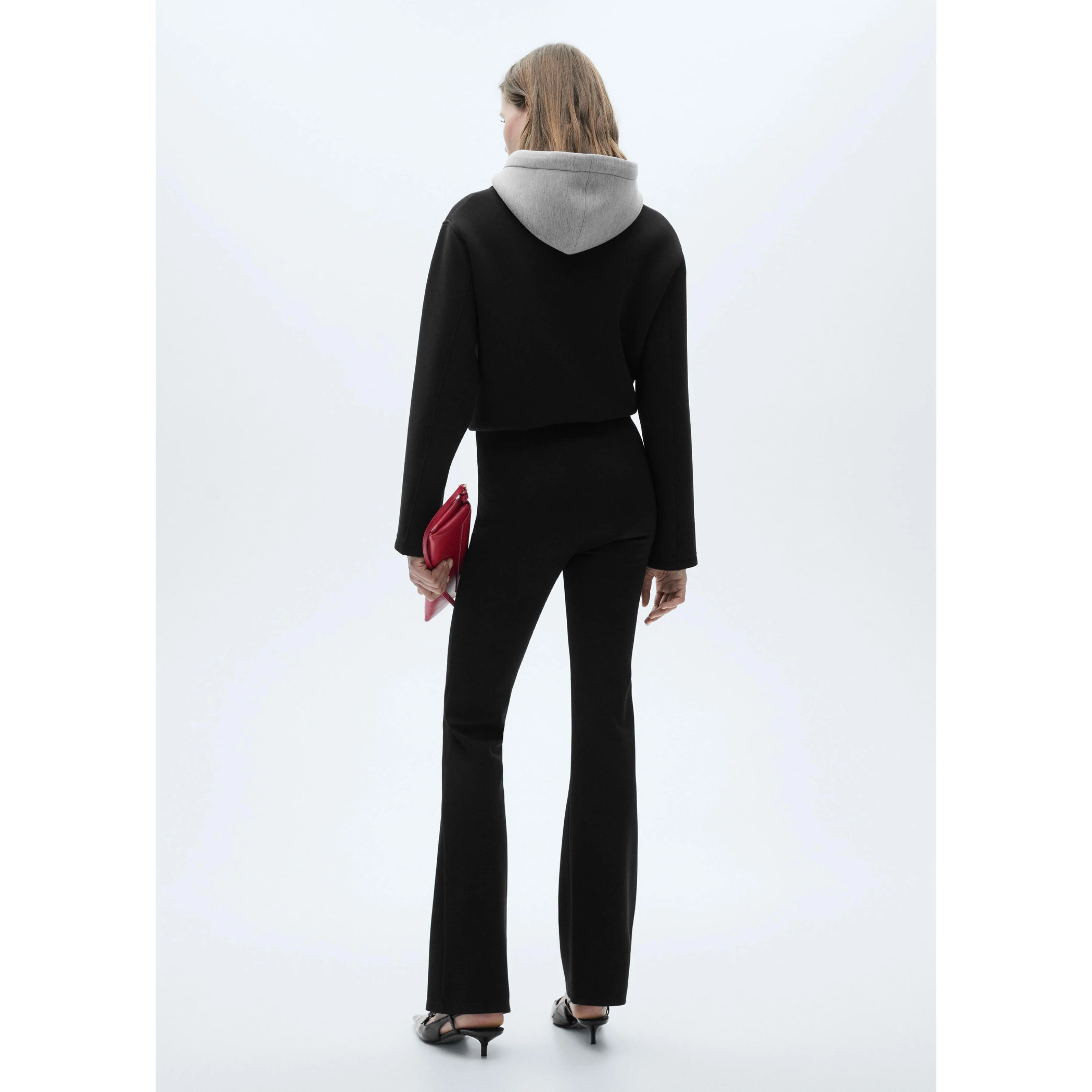 Legging Évasé - Black - Image 9