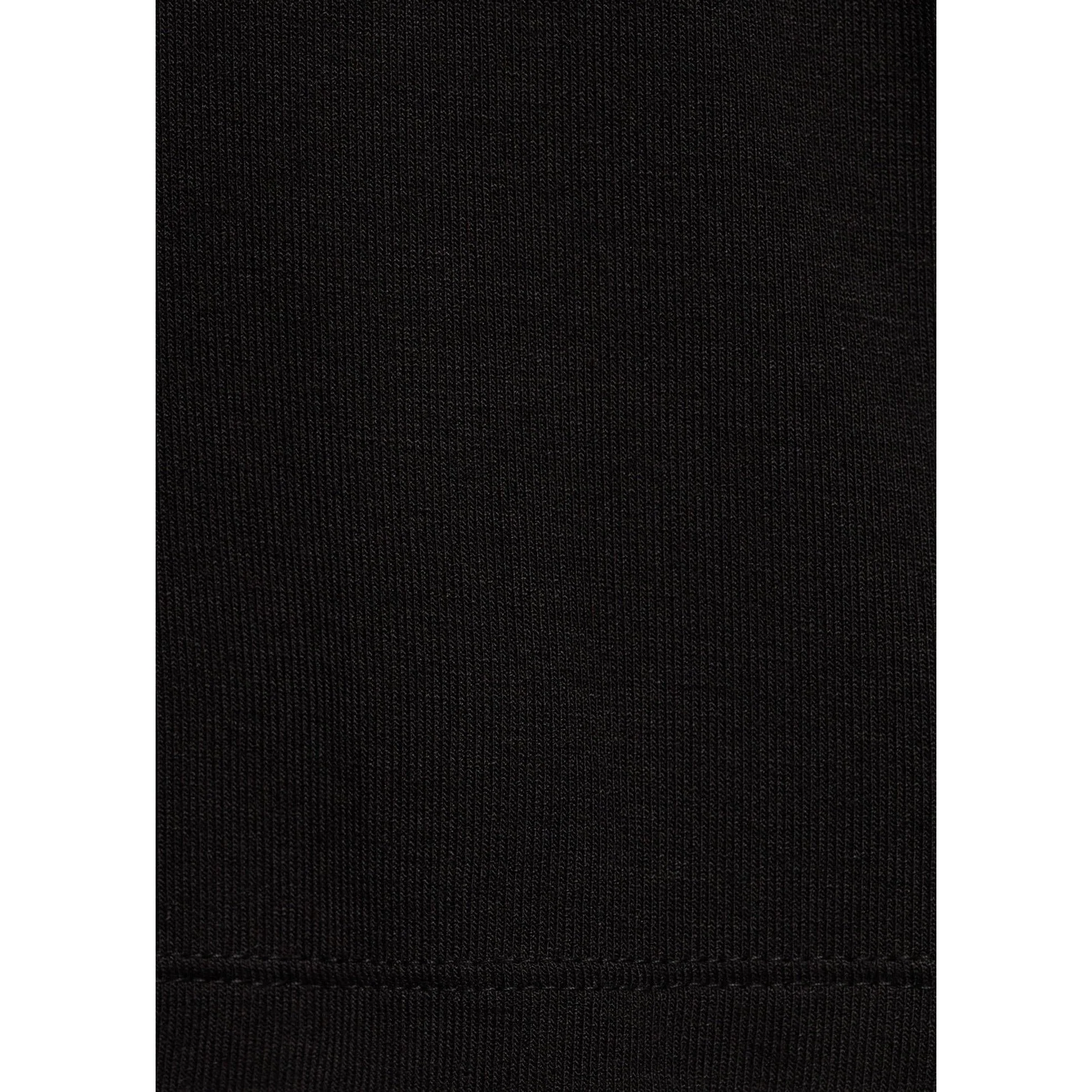 T-Shirt À Col Montant - Black - Image 8
