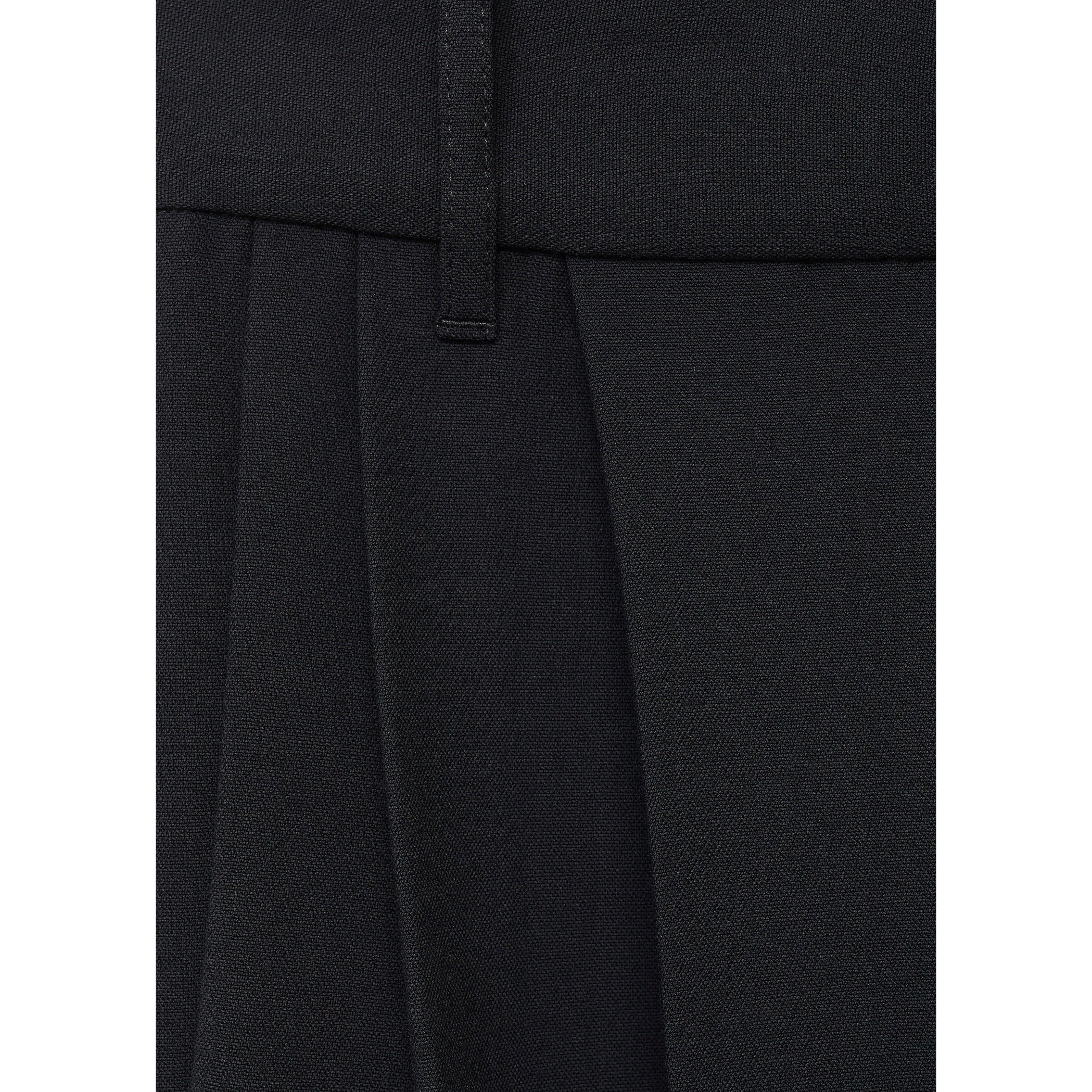 Pantalon Droit Pinces - Black - Image 5