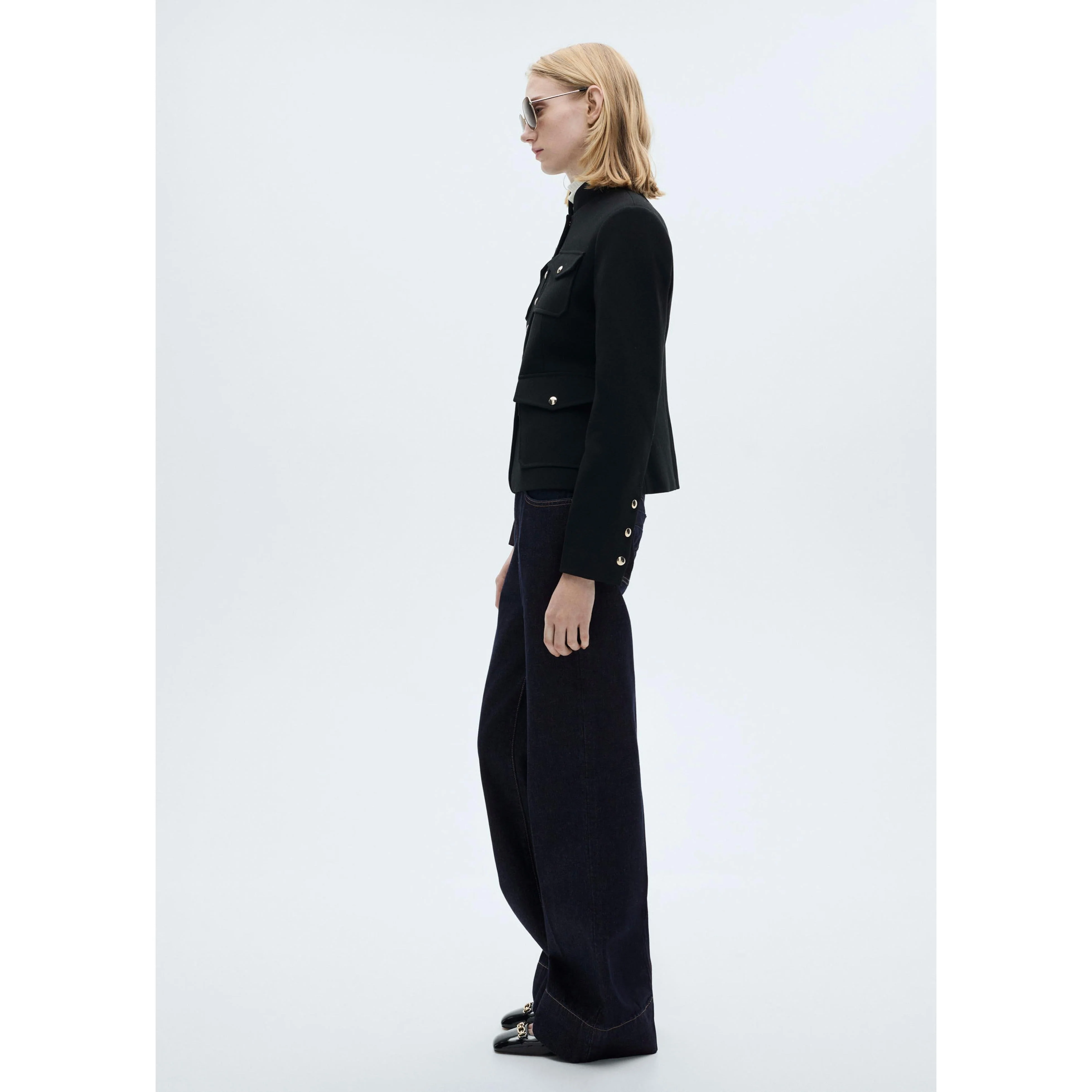 Jean Wideleg Taille Normale - Open Blue - Image 4
