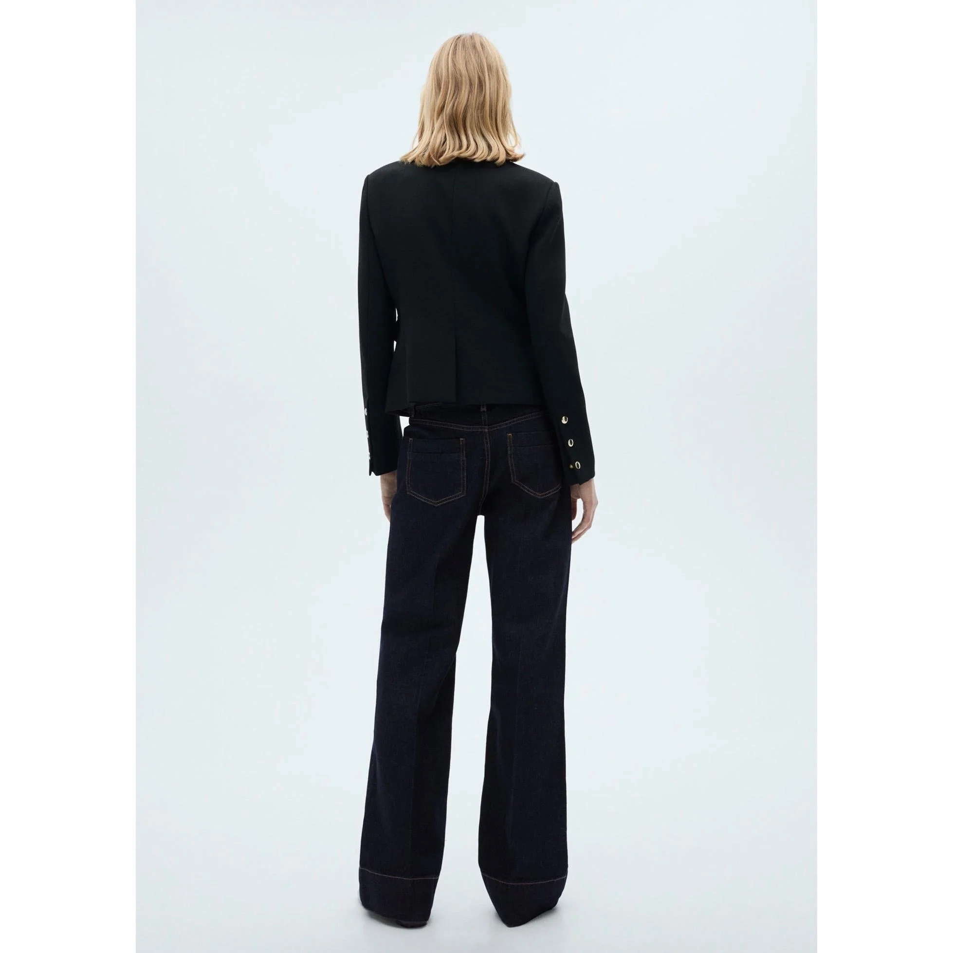 Jean Wideleg Taille Normale - Open Blue - Image 7