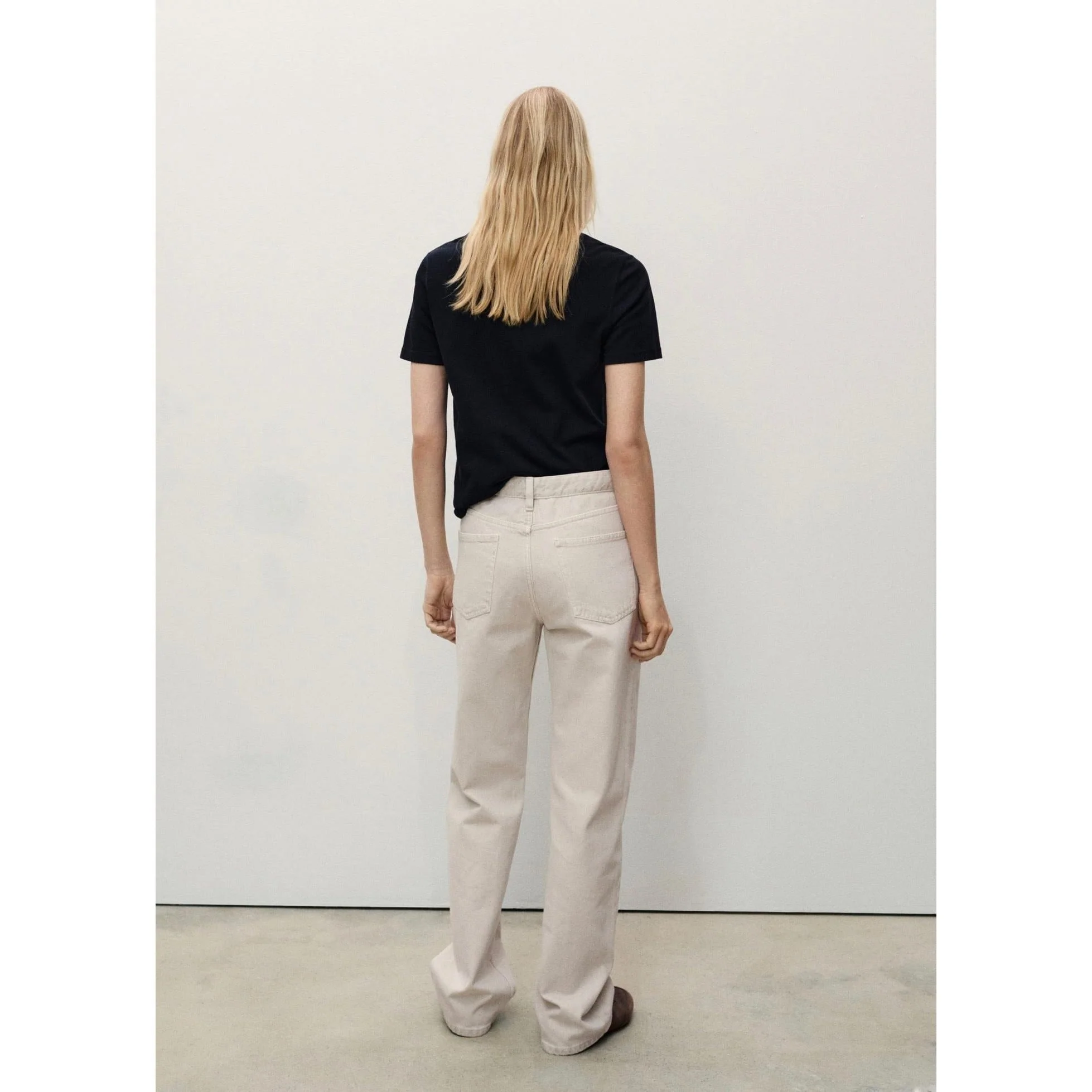 Jean Miami Droit Taille Normale - Light/Pastel Grey - Image 7