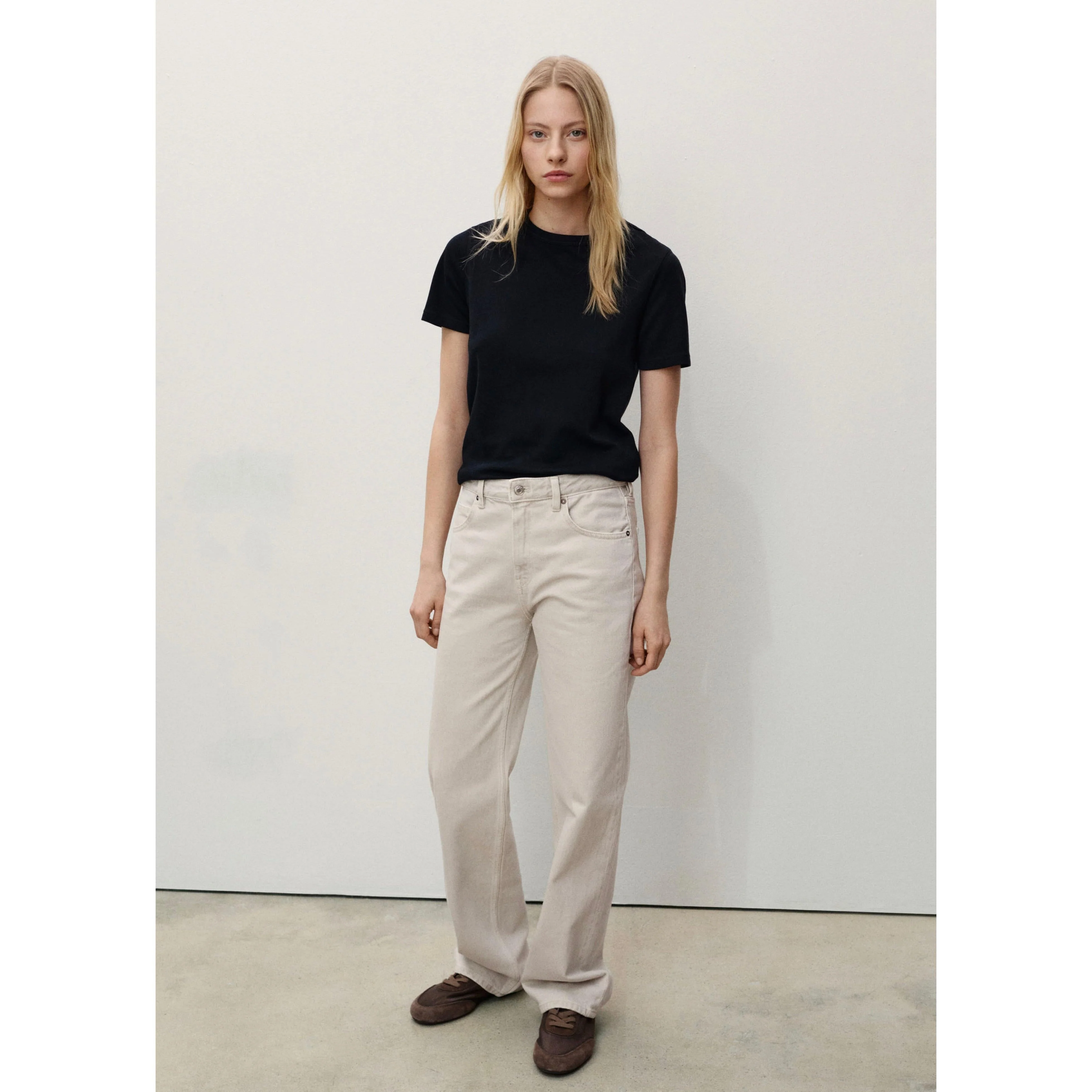Jean Miami Droit Taille Normale - Light/Pastel Grey - Image 8