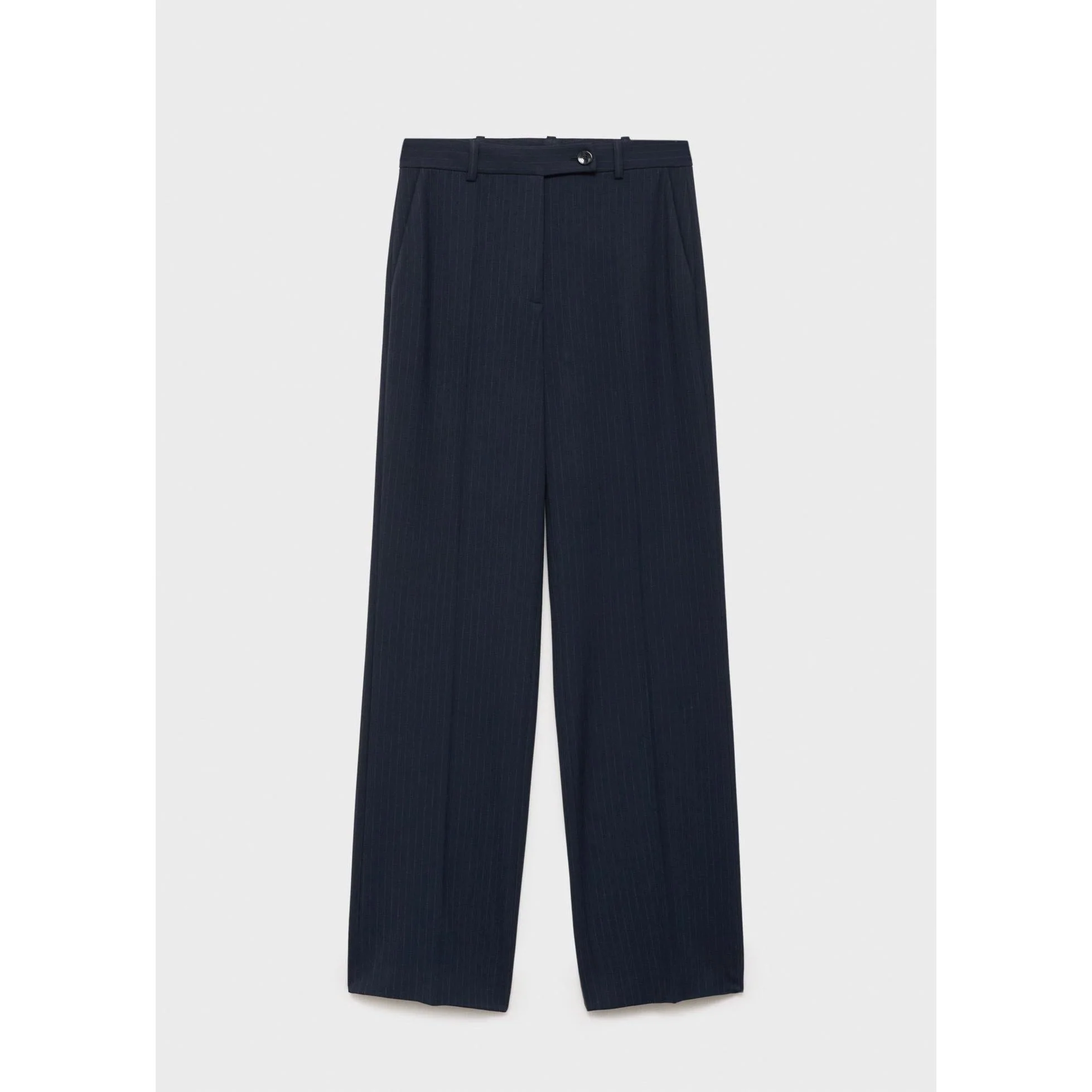 Pantalon De Costume Fines Rayures - Dark Navy - Image 2