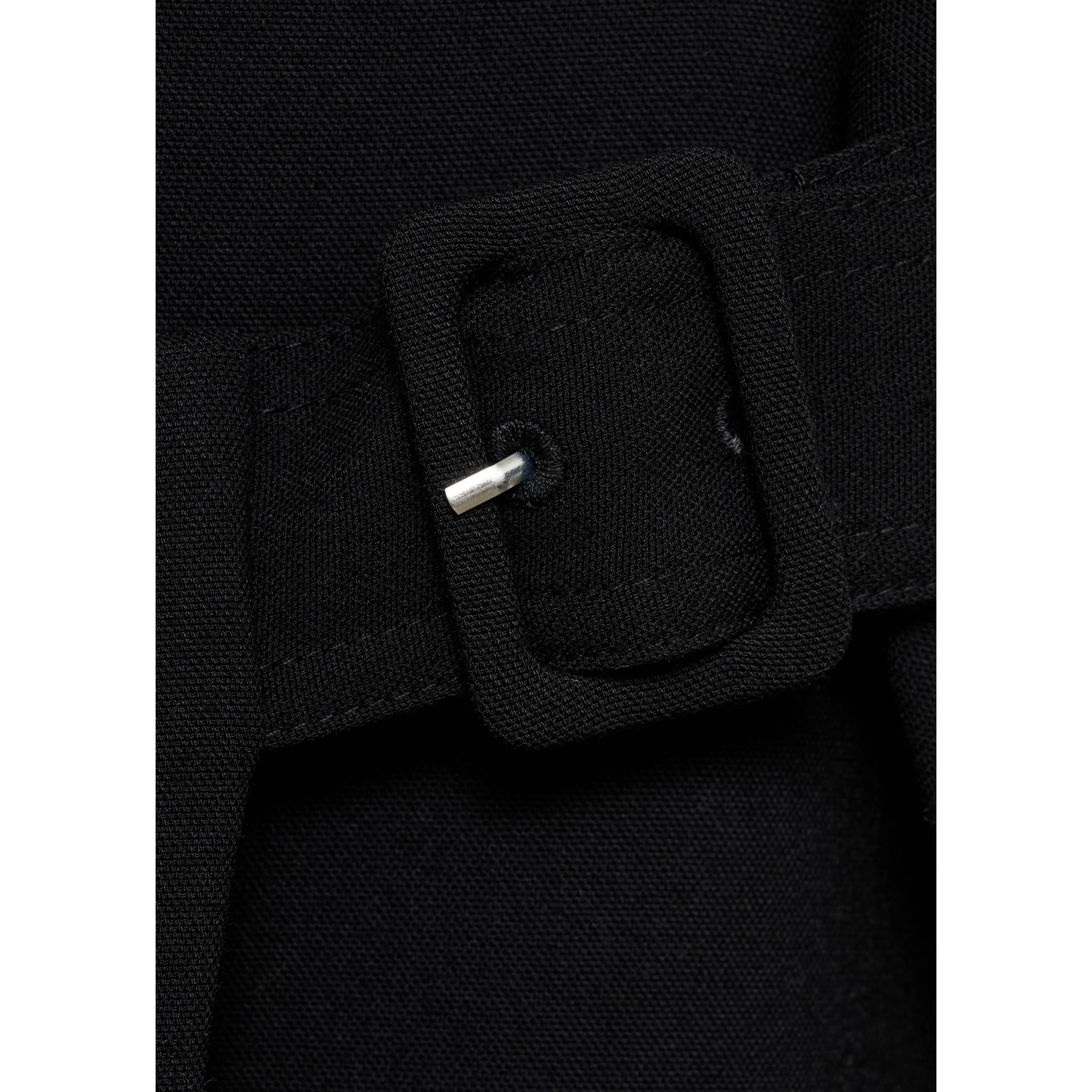 Jupe Midi Détail Boucle - Black - Image 5