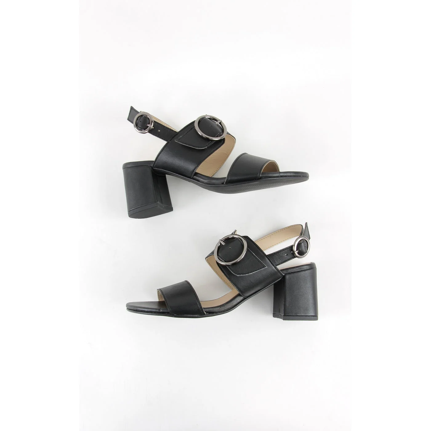 Sandales À Talon Sabrina - Noir - Manoukian - Image 7