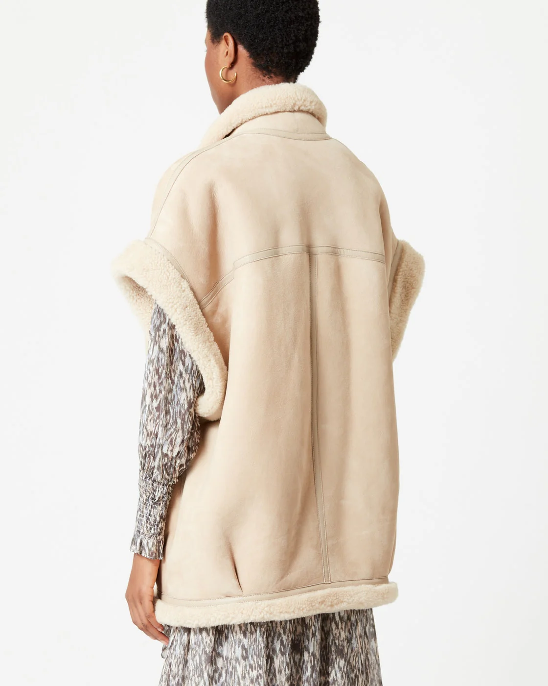 Manteau Adelia - Beige - Image 3