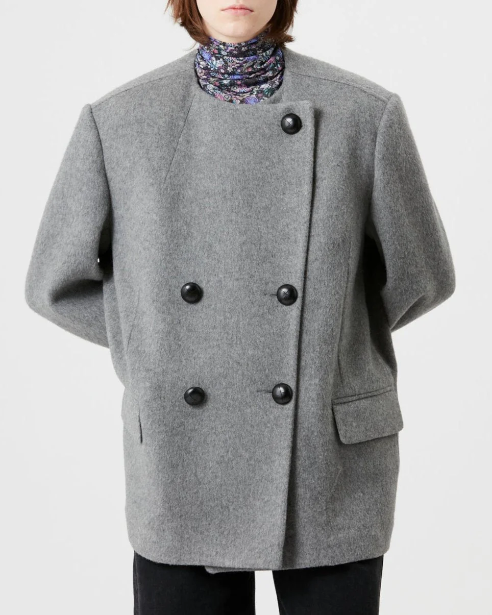 Manteau Ebridgi - Grey - Image 2