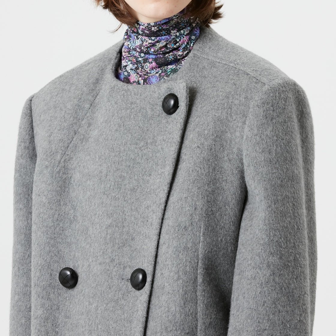 Manteau Ebridgi - Grey - Image 4