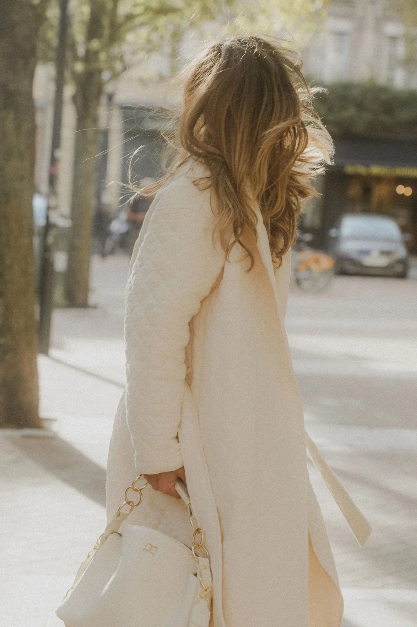 Manteau Neptune Long - écru - Image 15
