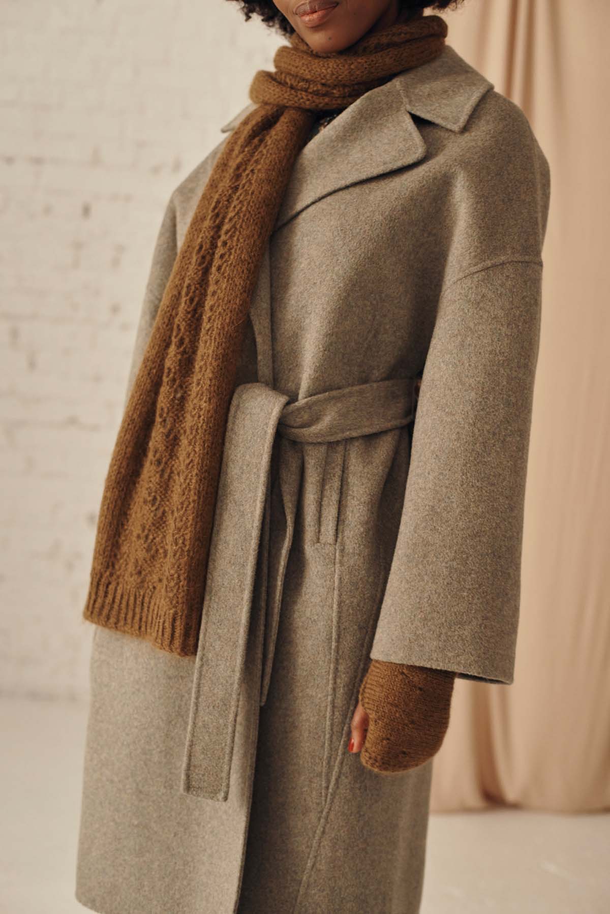 Manteau Sullyne - Gris Mélangé - Femme - Image 2