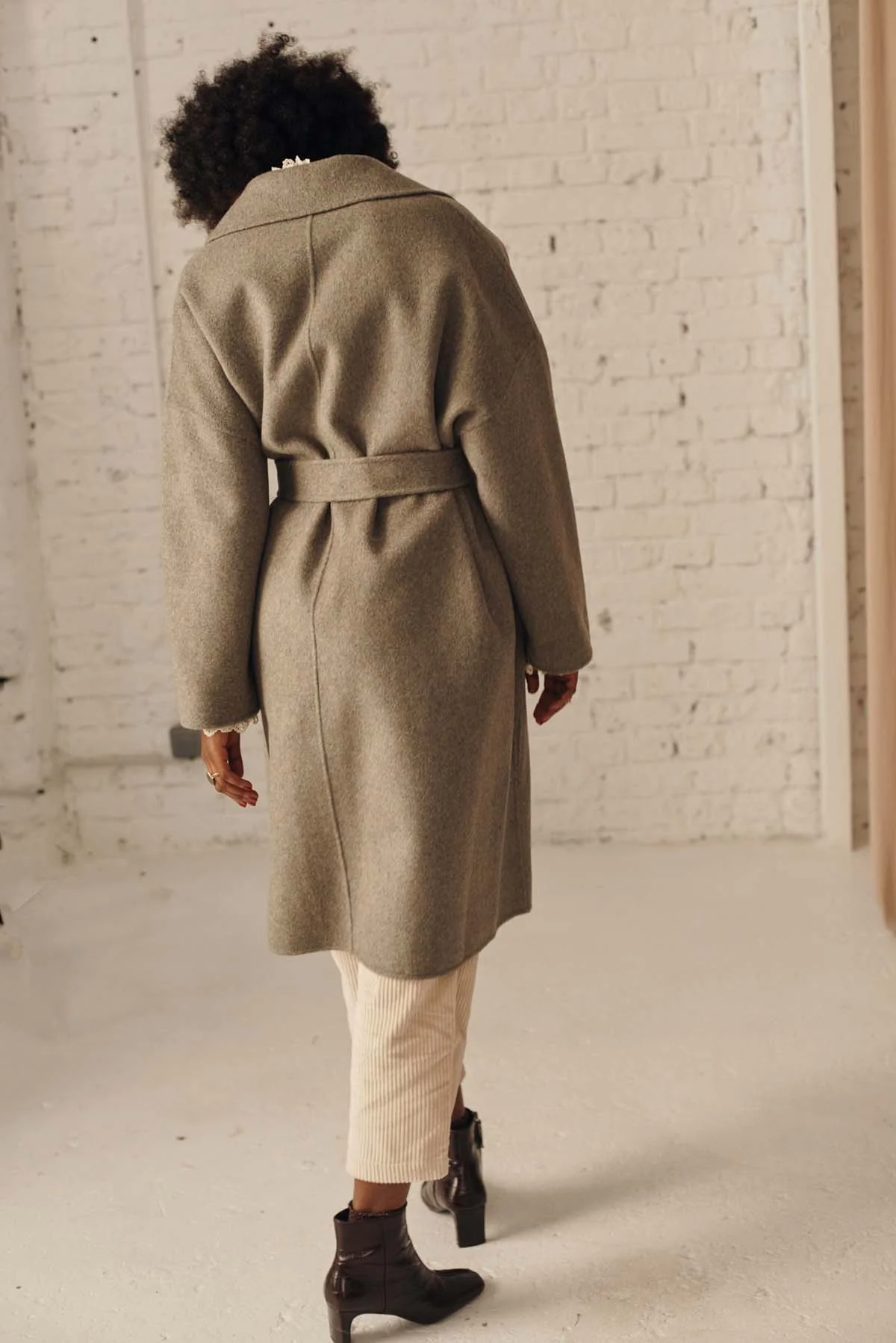 Manteau Sullyne - Gris Mélangé - Femme - Image 3